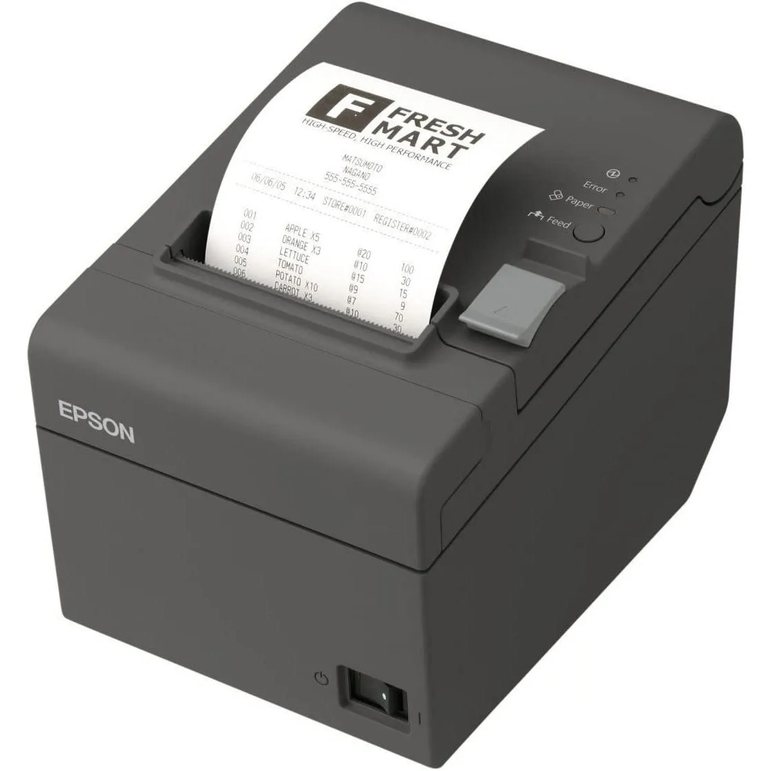 Epson Pos Receipt Printer Black Tm-t20 Ii