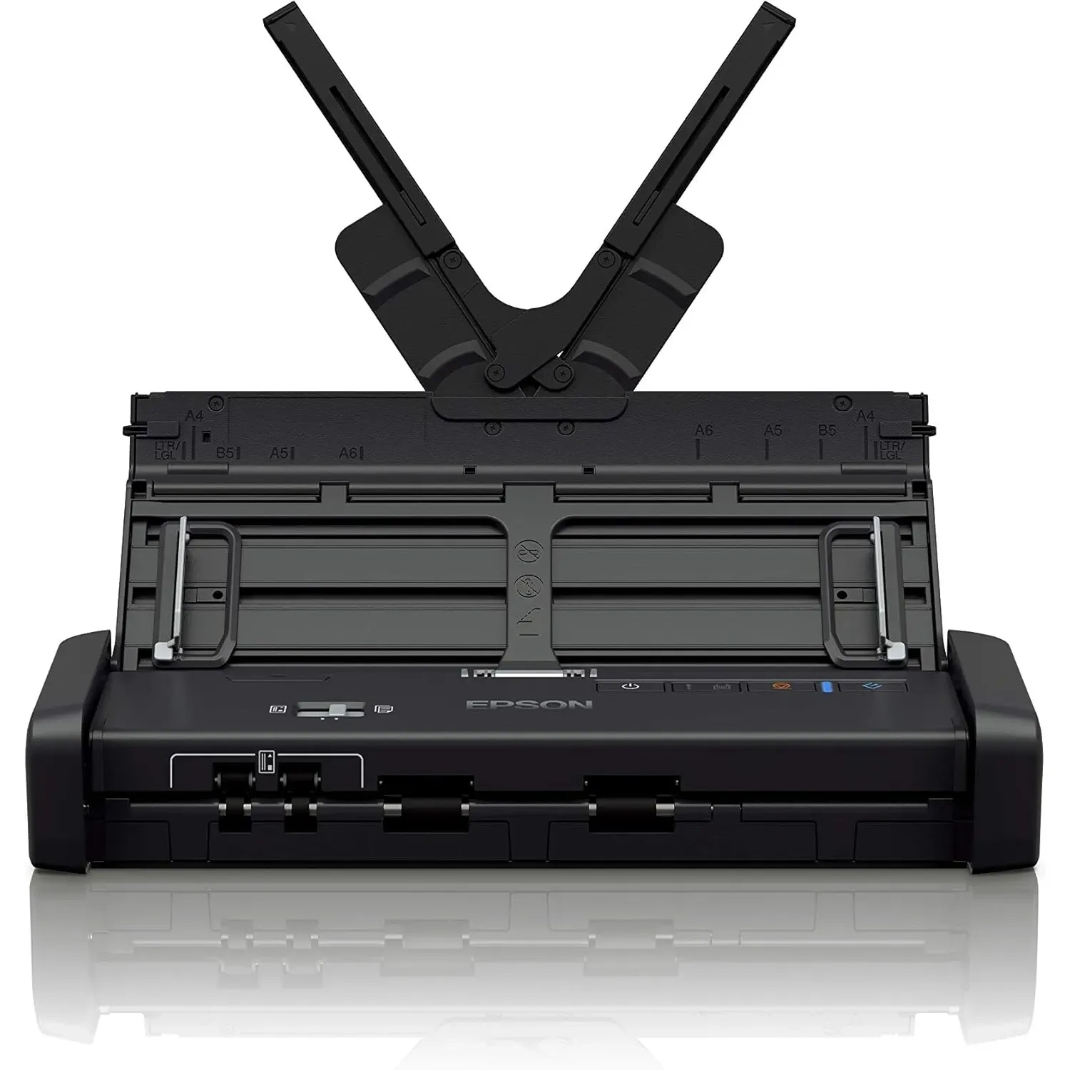 Epson Workforce Portable Business Scanner With Super Speed Usb 3.0 Connectivity Black Ds-310