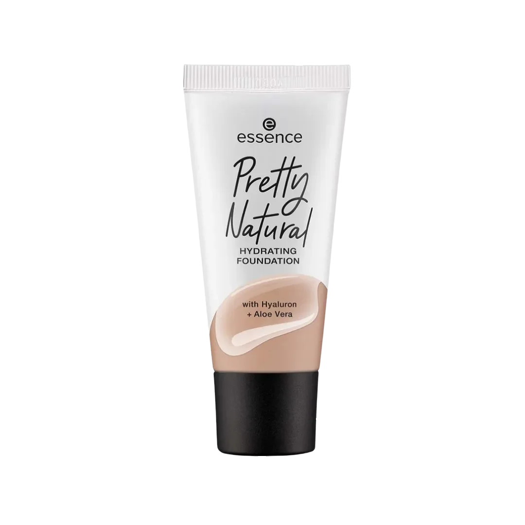 Essence Pretty Natural Hydrating Foundation 100 Warm Caramel
