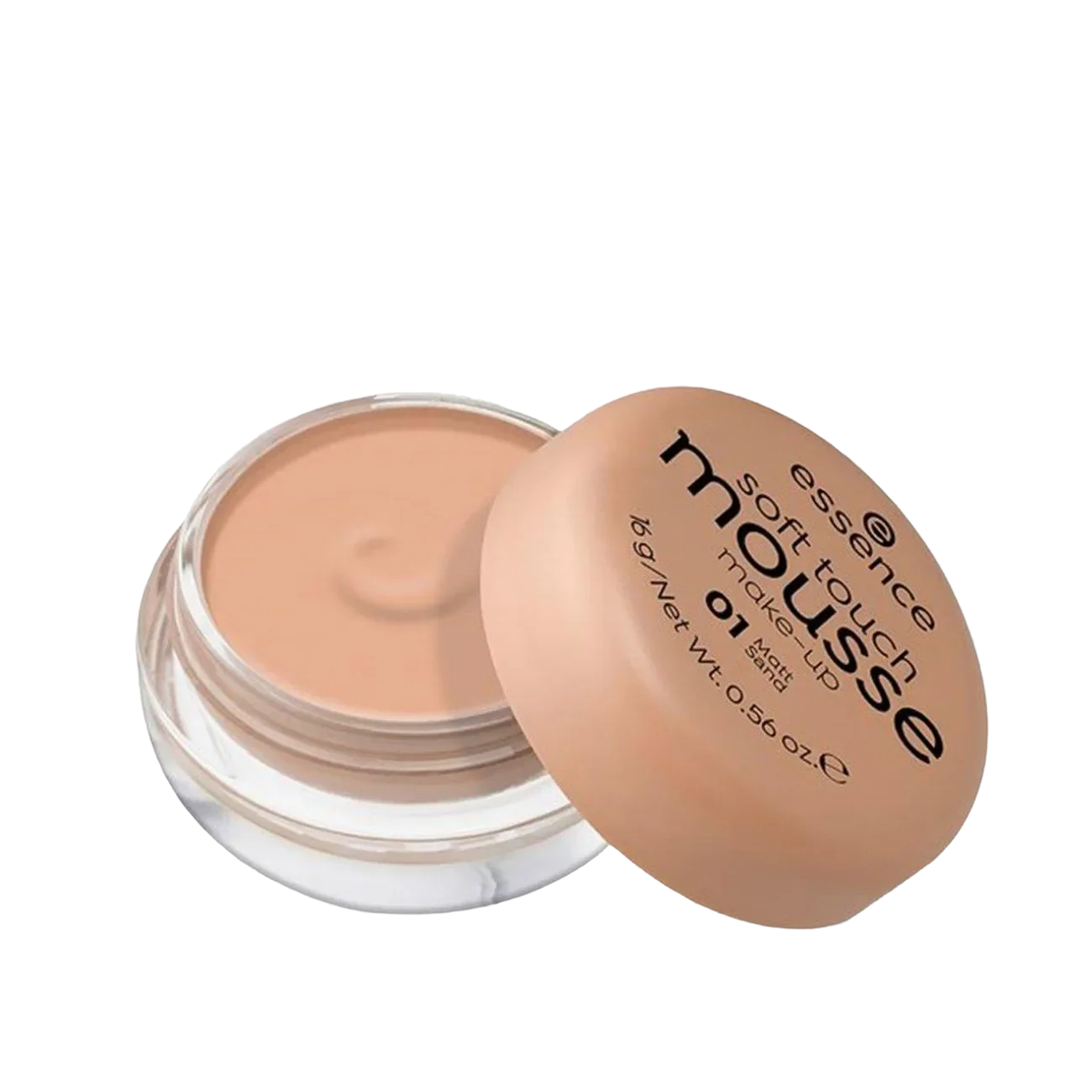 Essence Soft Touch Mousse Foundation 01 Matt Sand