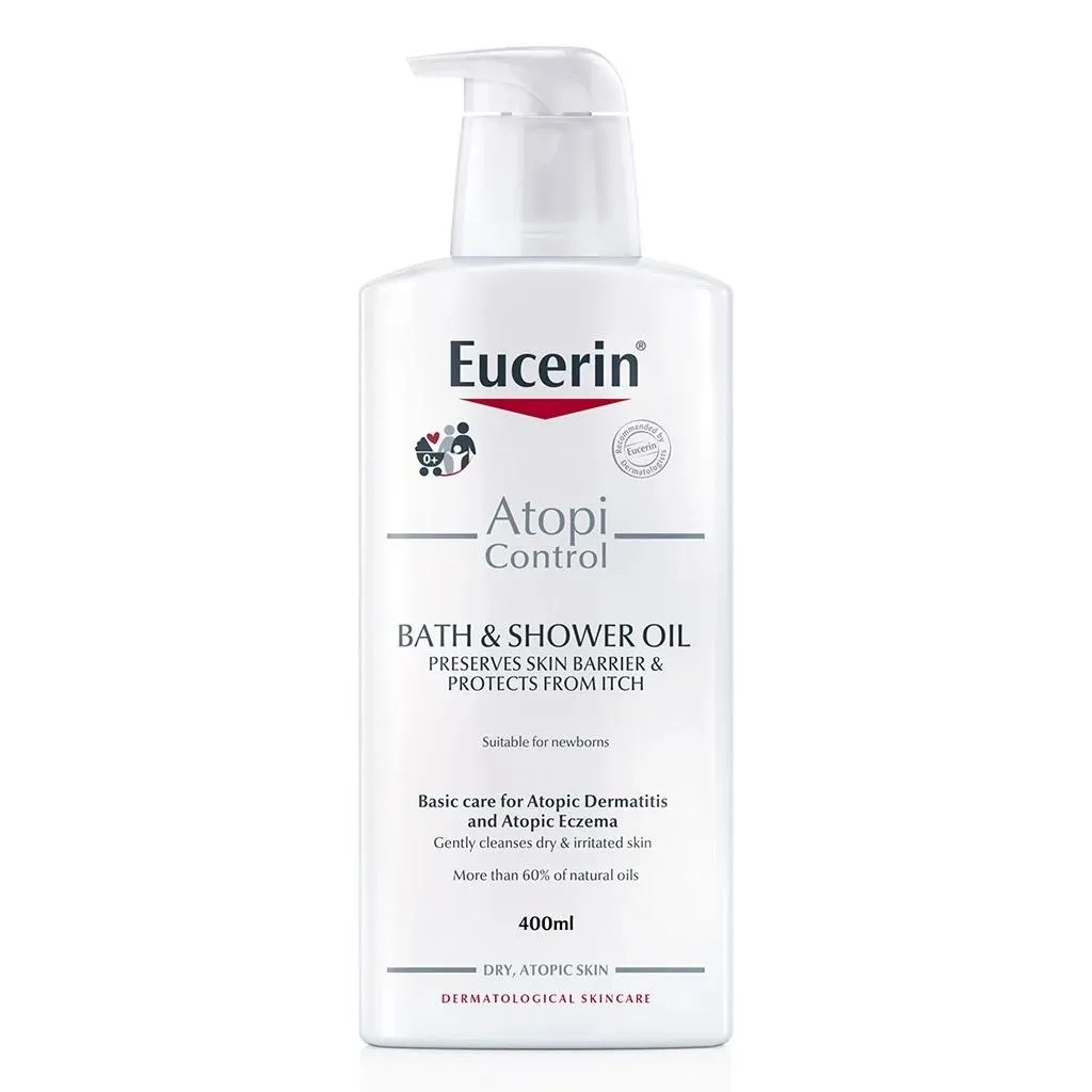 Eucerin Atopicontrol Bath & Shower Oil For Atopic Dermatitis 400ml