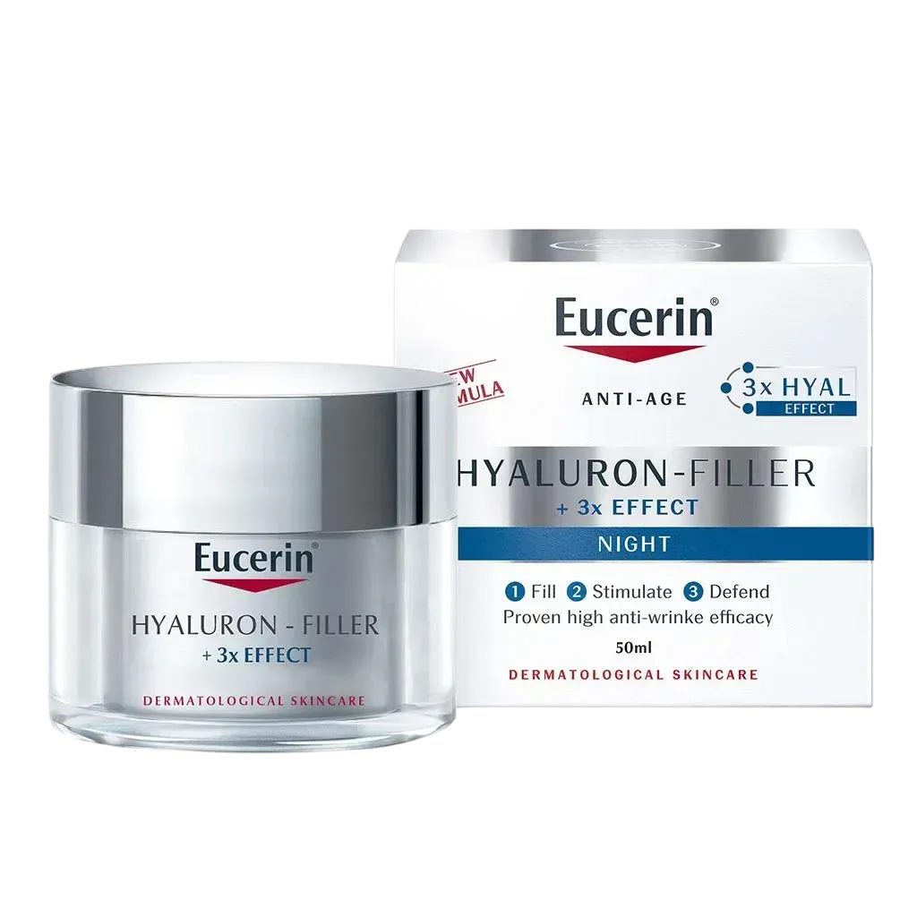 Eucerin Hyaluron-filler 3x Effect Anti-wrinkle Night Cream 50ml