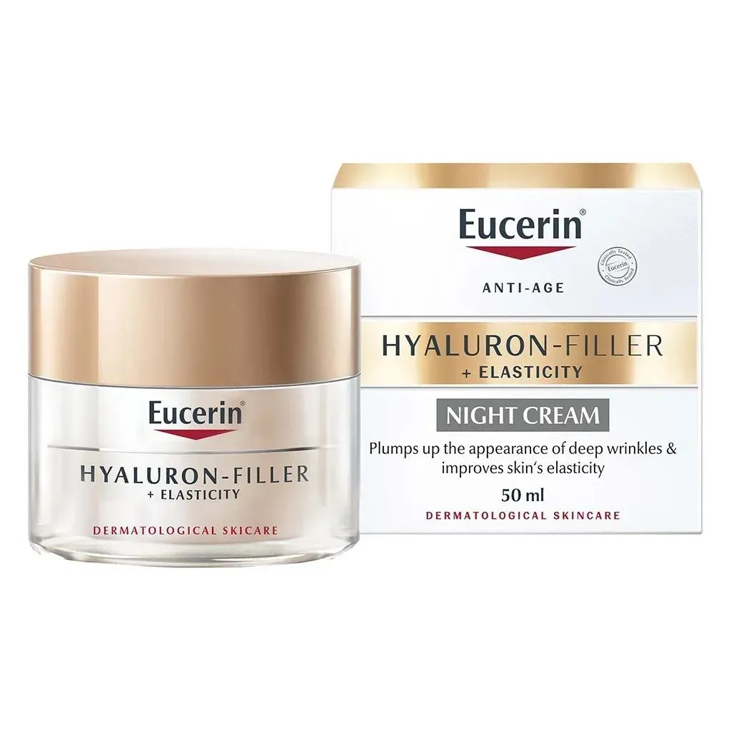 Eucerin Hyaluron-filler + Elasticity Anti-wrinkle Night Cream 50ml