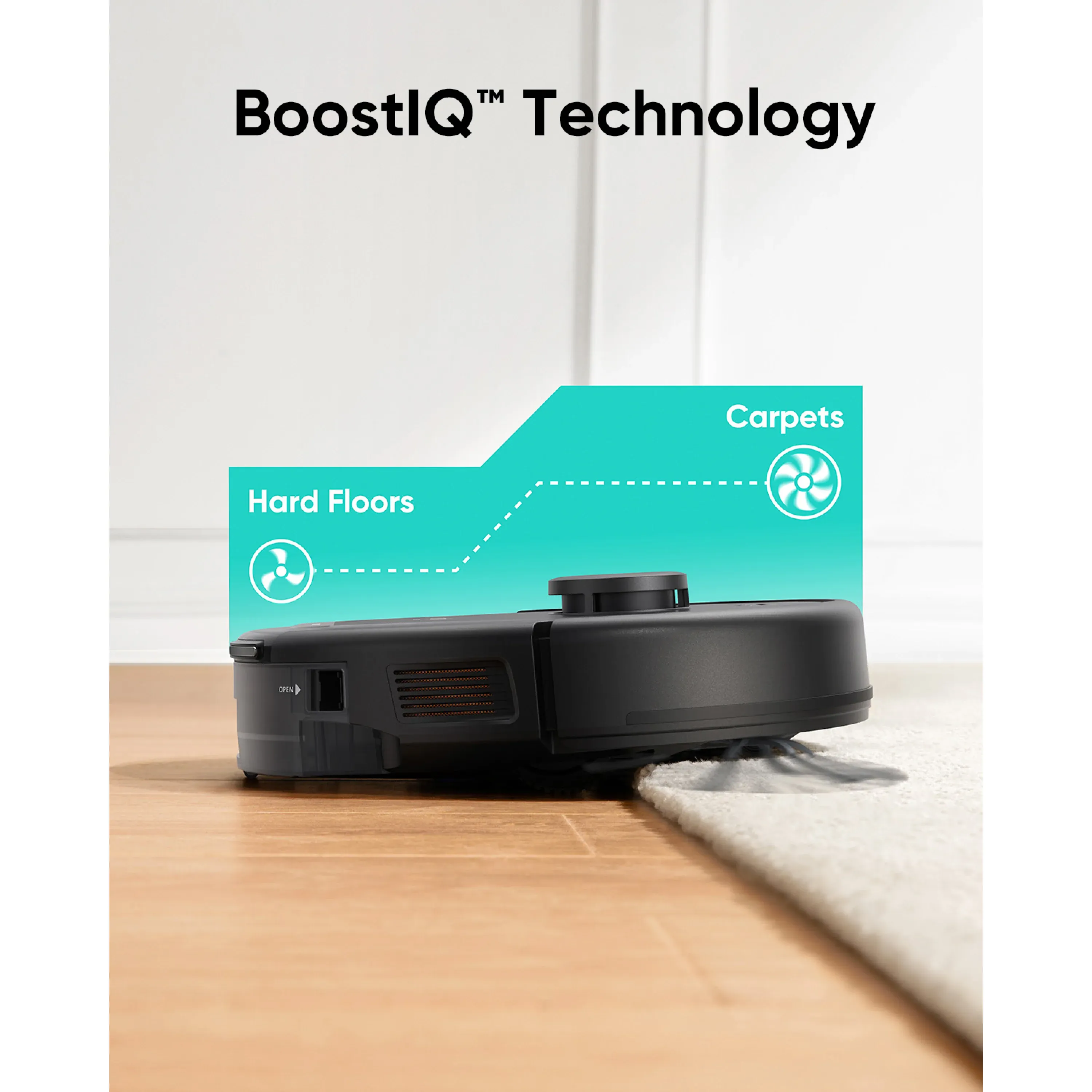 Eufy Robovac L60 Hybrid Vacuum Cleaner T2268V11 Black