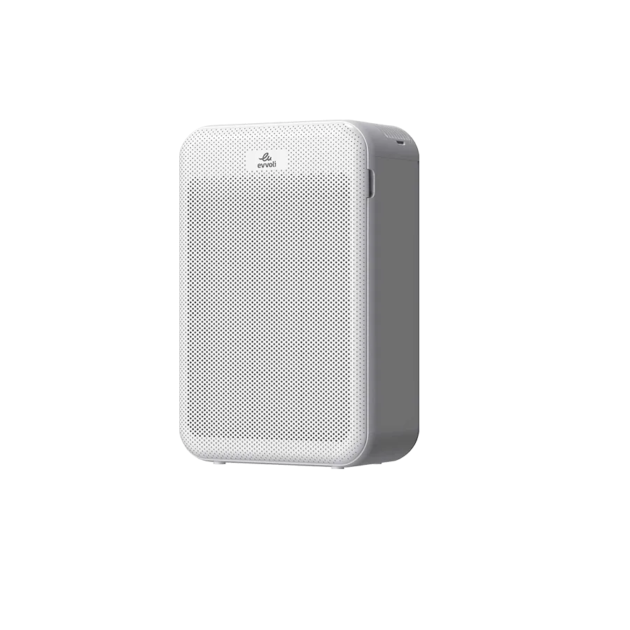 Evvoli Smart Air Purifier 5-layer Filters With True Hepa Control Digital Sensor Night Mode Air Quality Indicator Evap-43w White