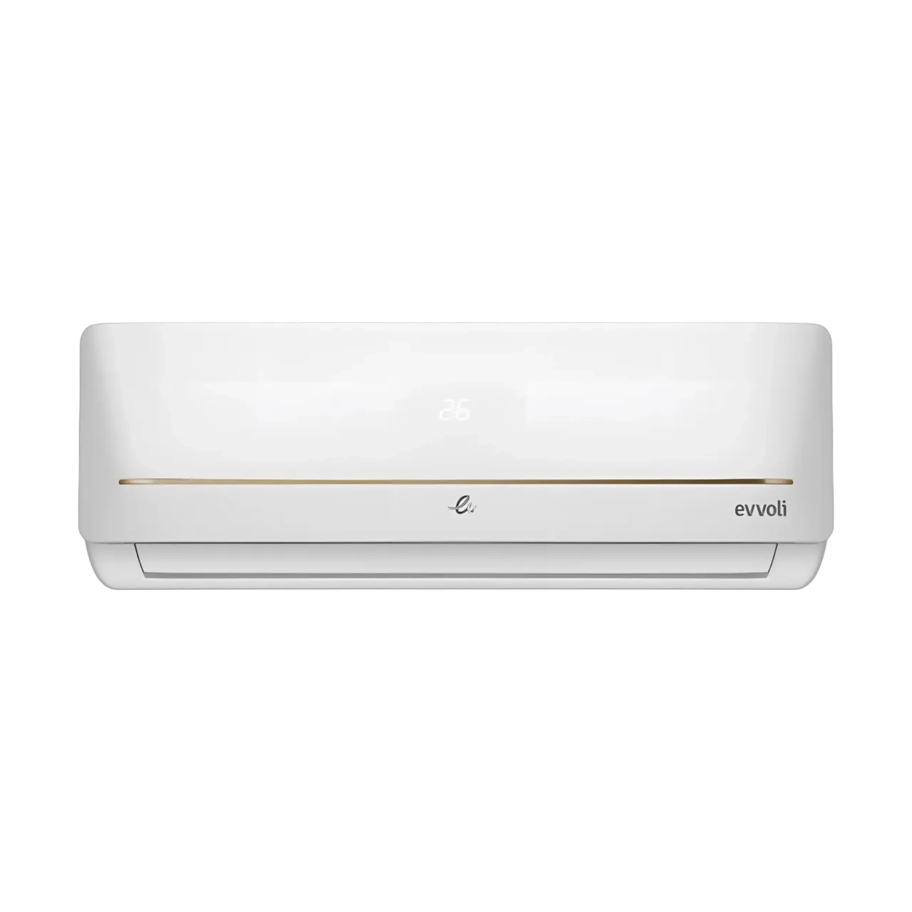 Evvoli Split Air Conditioner Inverter Compressor 12000 BTU Golden T1 R410A EVCIS-12K-MD-1