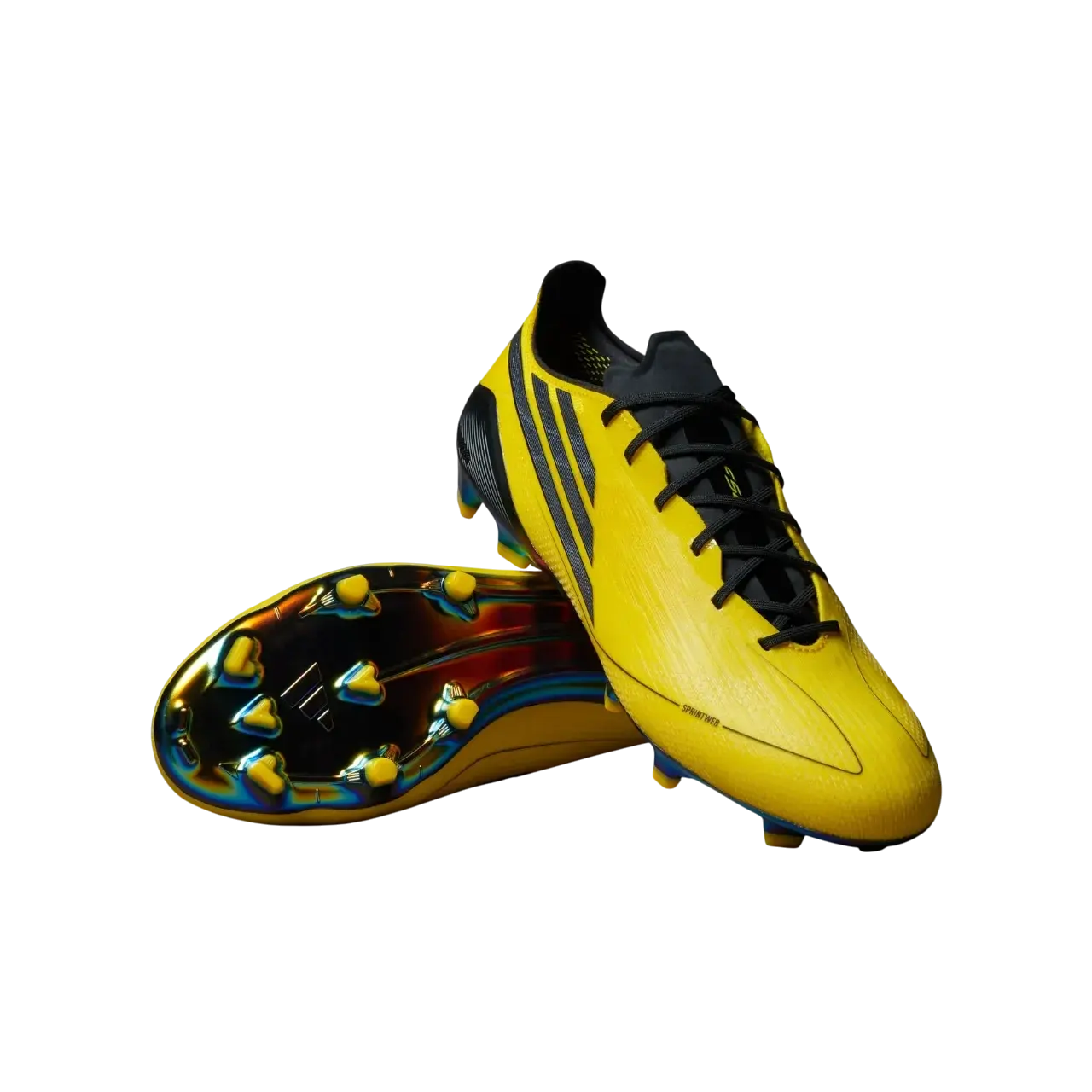 Adidas F50 Elite 2010 Firm Ground Boots Yellow / Core Black / Core Black Size 40