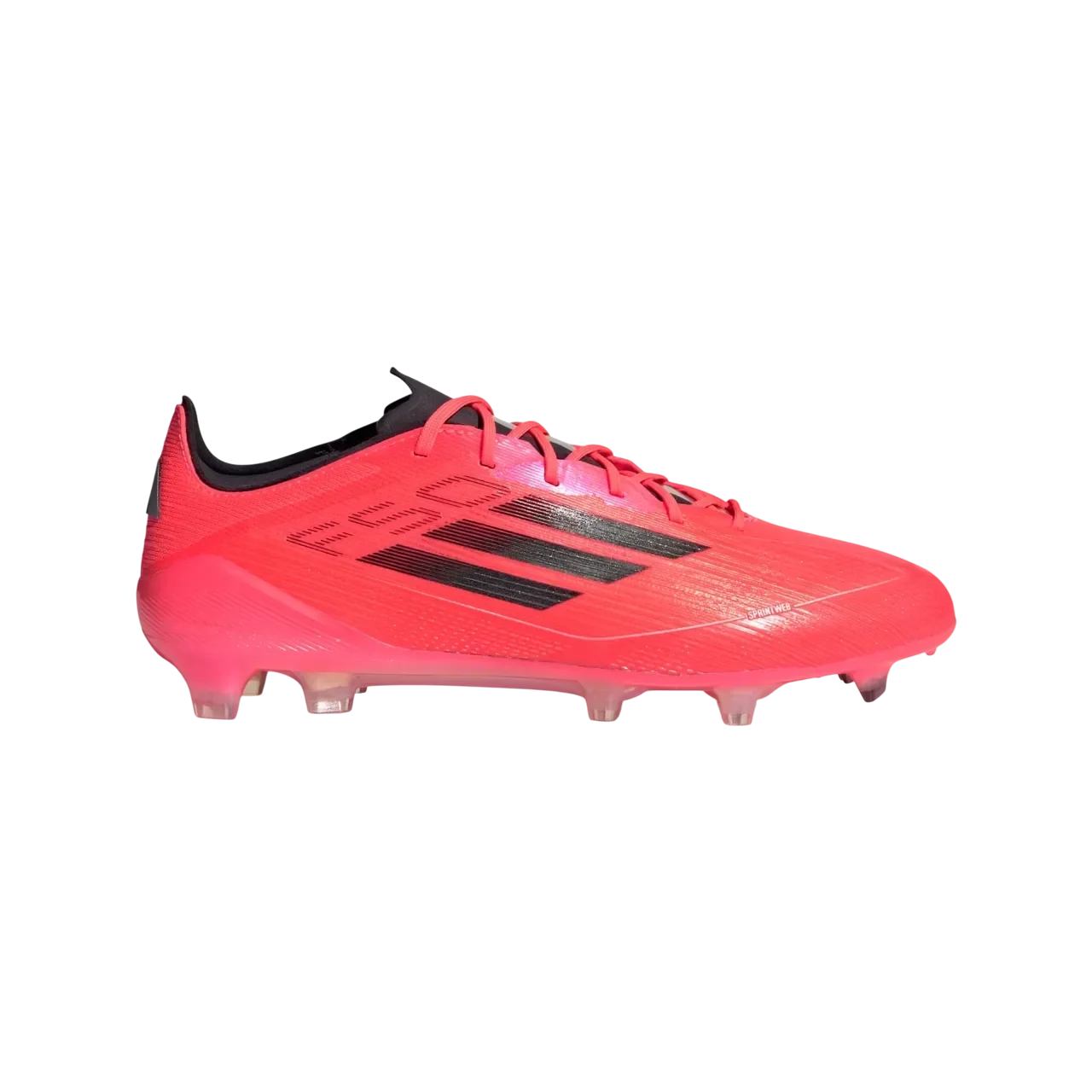 Adidas F50 Elite Firm Ground Boots Turbo / Aurora Black / Platinum Metallic Size 40