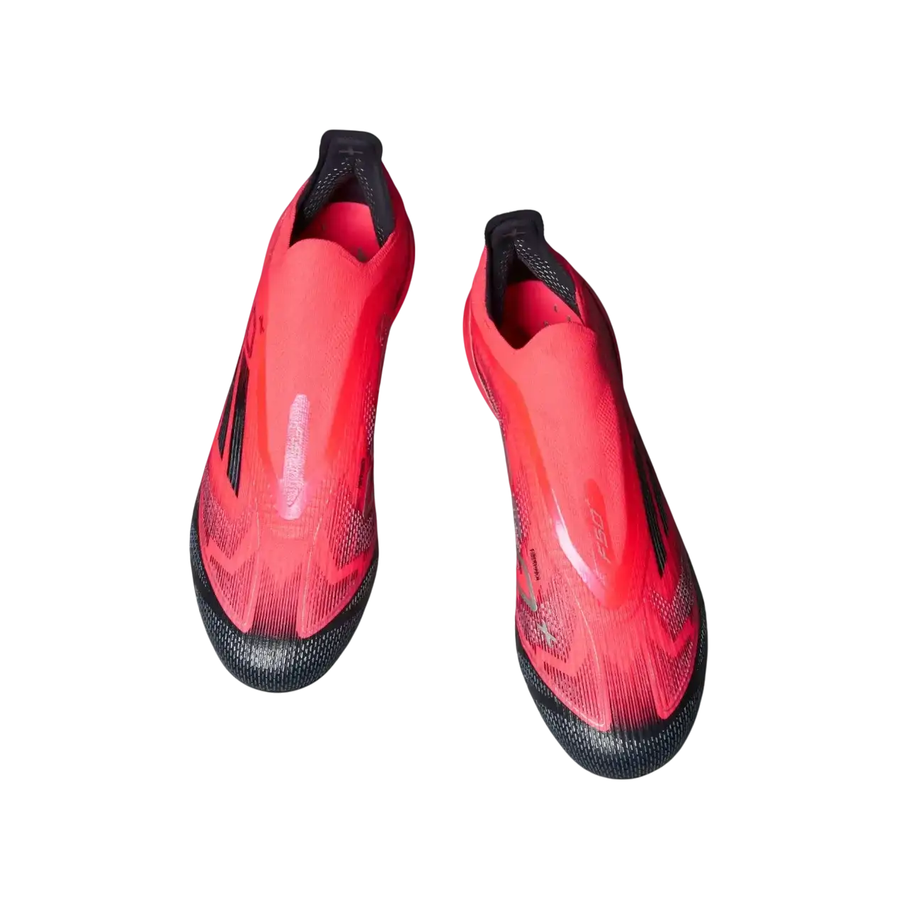 Adidas F50+ Firm Ground Boots Turbo / Aurora Black / Platinum Metallic Size 45 1/3