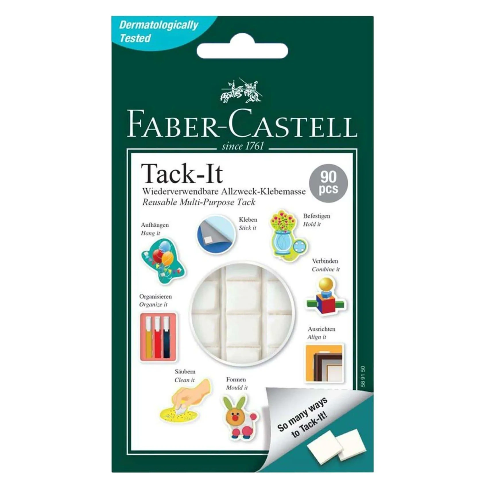 Faber-Castel Tack-it Reusable Adhesive 50g White