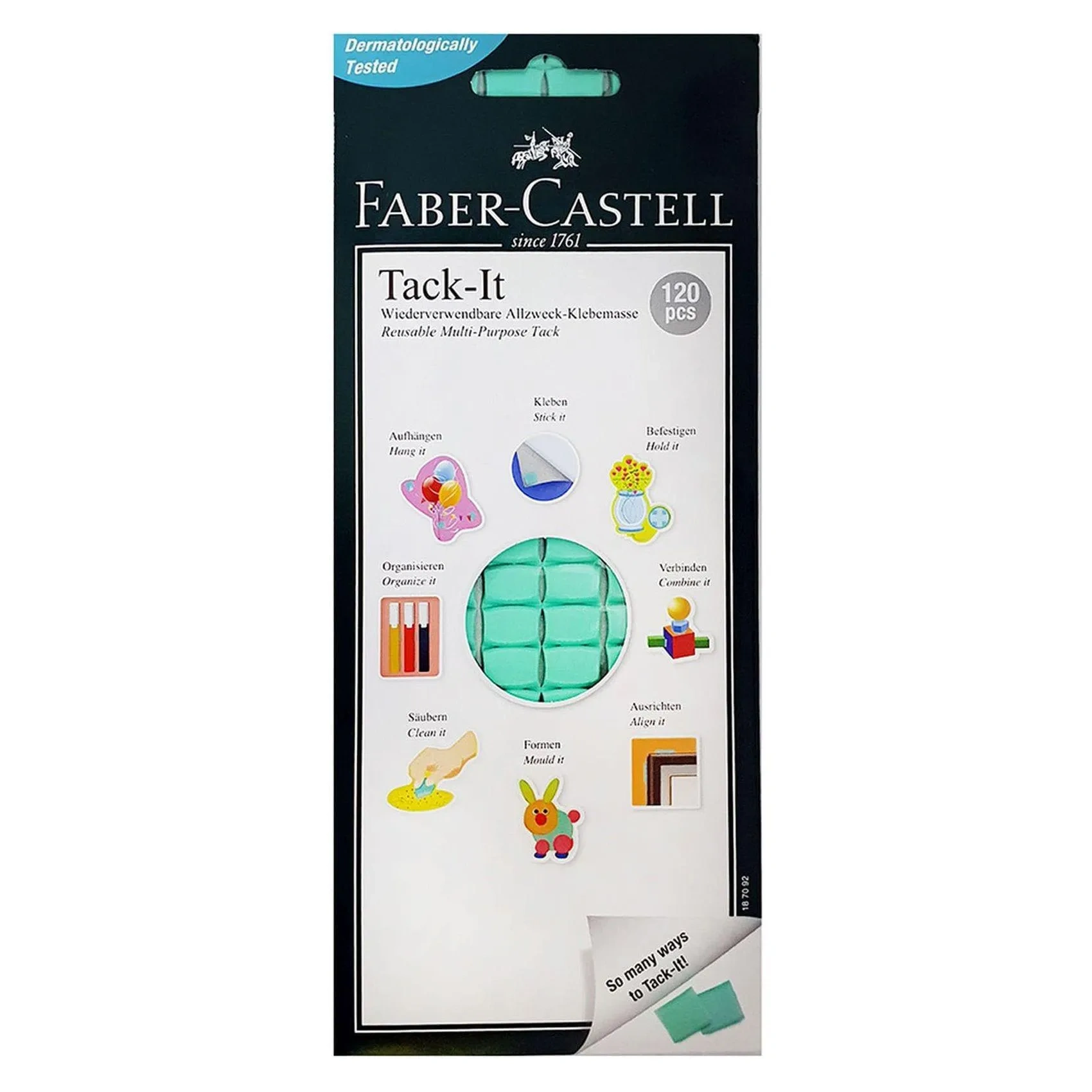 Faber-Castel Tack-it Reusable Adhesive 75g Green