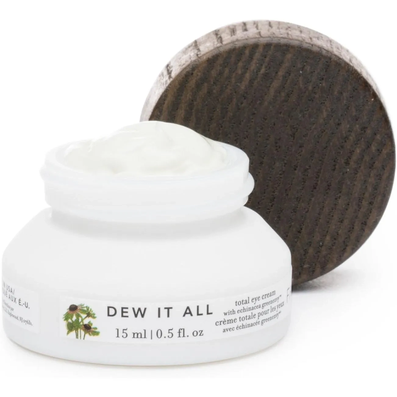 Farmacy Dew It All Total Eye Cream - Moisturizing Natural Under Eye Cream For Lines & Wrinkles