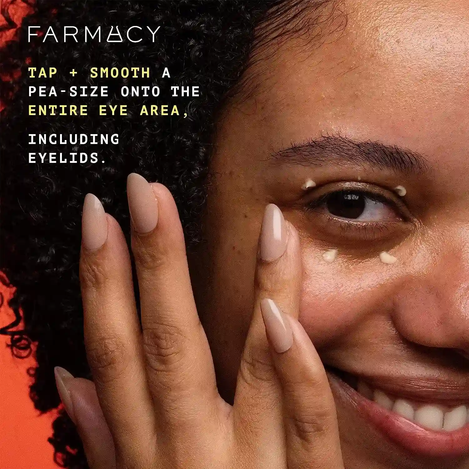 Farmacy Wake Up Honey Eye Cream Formulated With Caffeine & Vitamin C