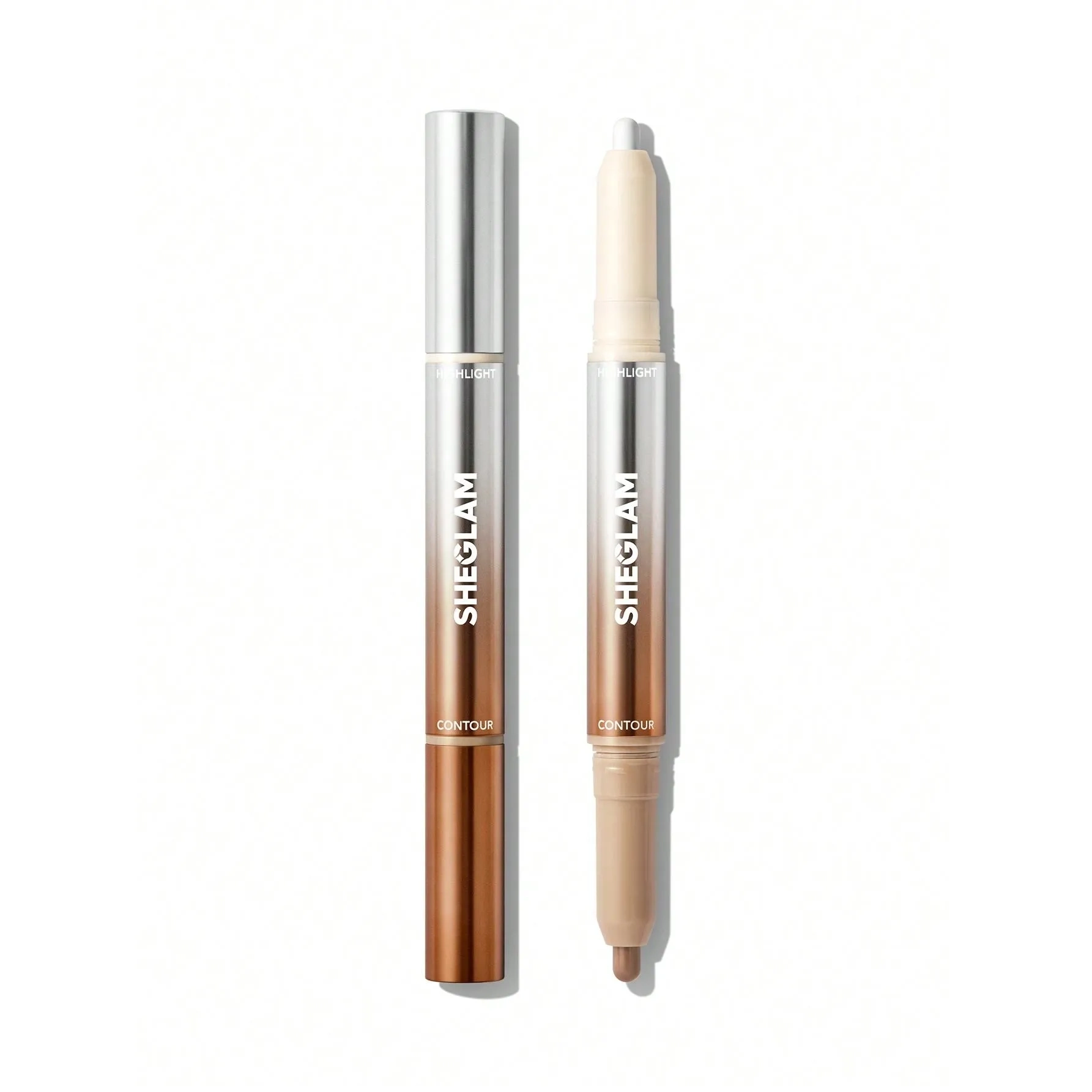 Sheglam Fine Line 2-in-1 Nose Contour & Highlight Pen-buff