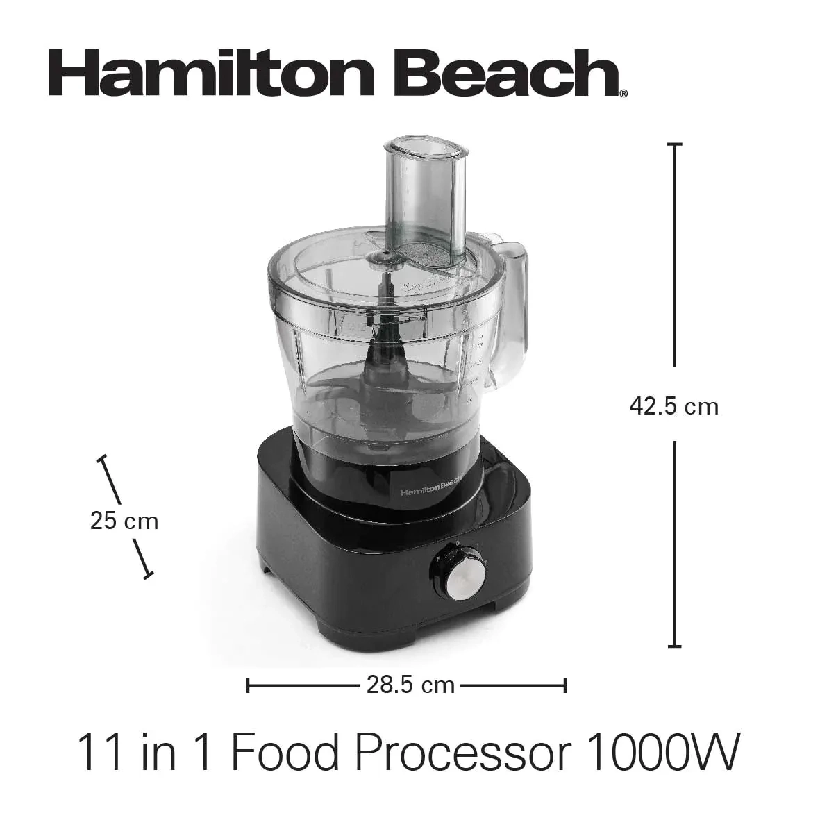 Hamilton Beach 11 In 1 Food Processor 1000W