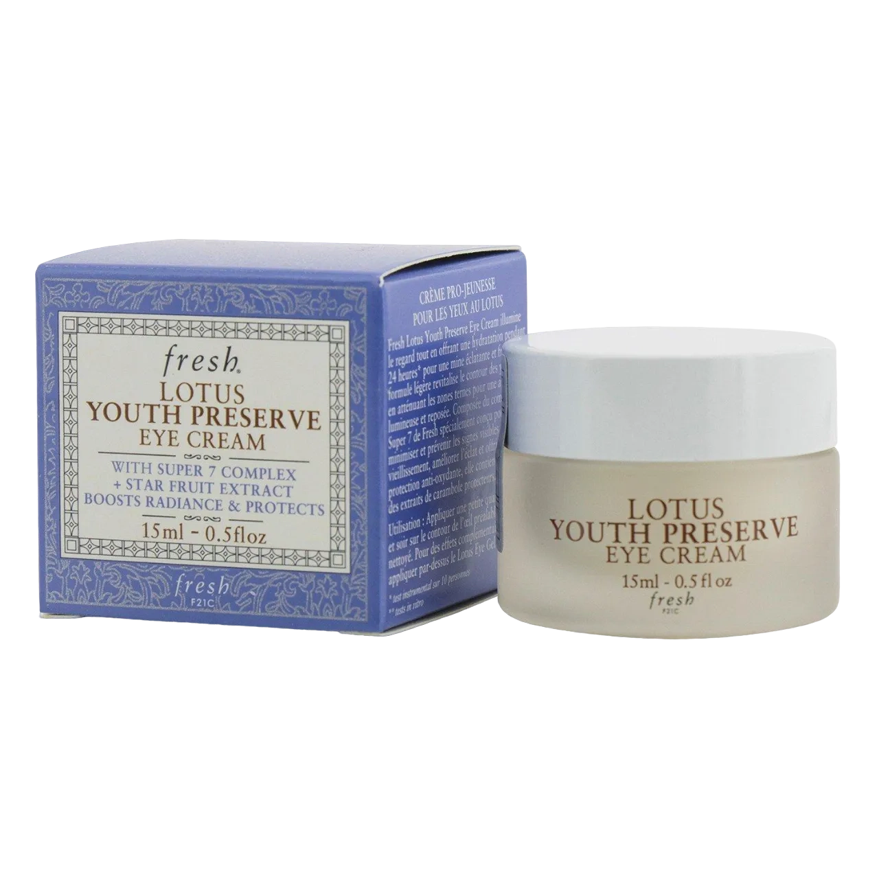 Fresh Lotus Youth Preserve Eye Cream, 0.5Oz, 0.5 Ounce