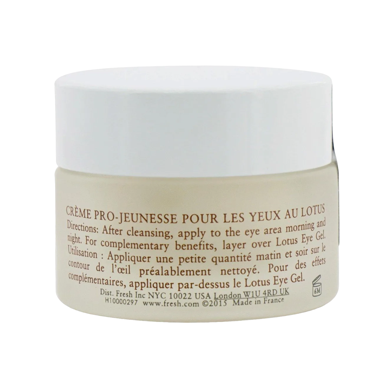 Fresh Lotus Youth Preserve Eye Cream, 0.5Oz, 0.5 Ounce
