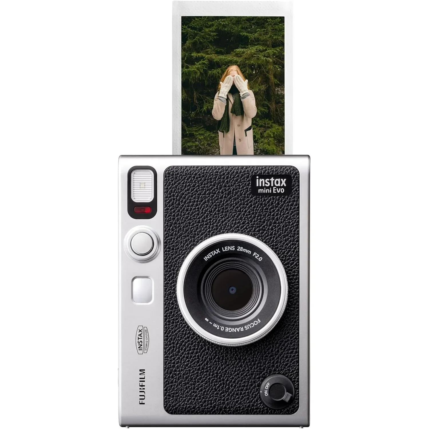 Fujifilm Instax Mini Evo Hybrid Instant Camera Black