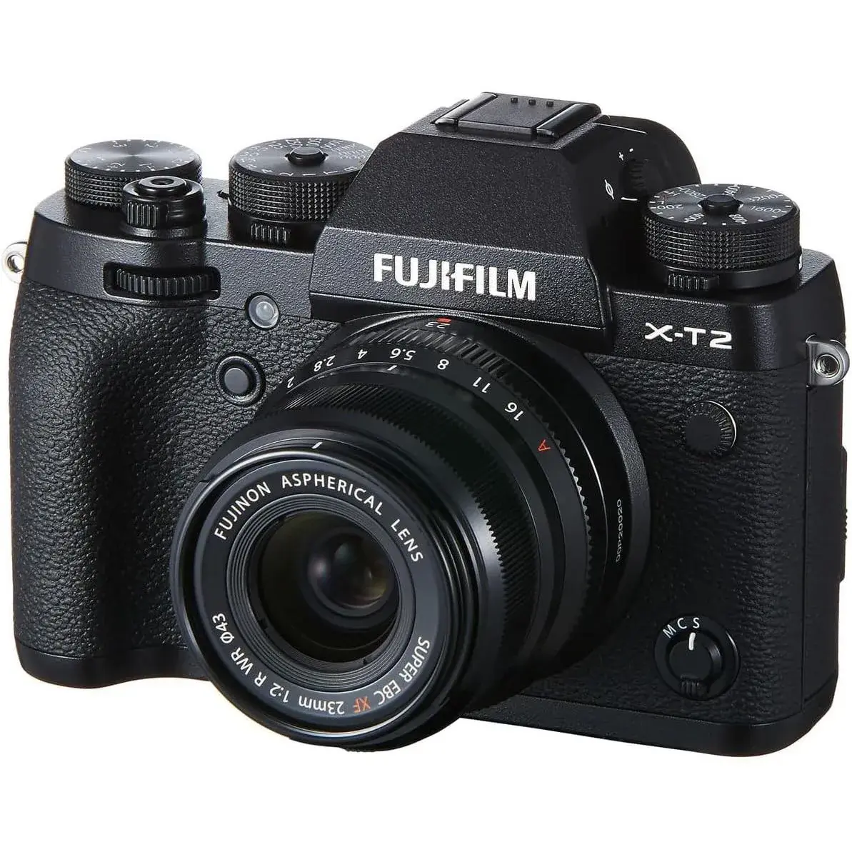 Fujifilm Xf 23mm F/2 R Wr Lens, Black