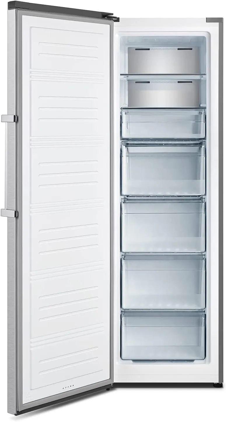 Hisense 356 Litre Upright Freezer Single Door Finish Silver Model FV356N4ASU