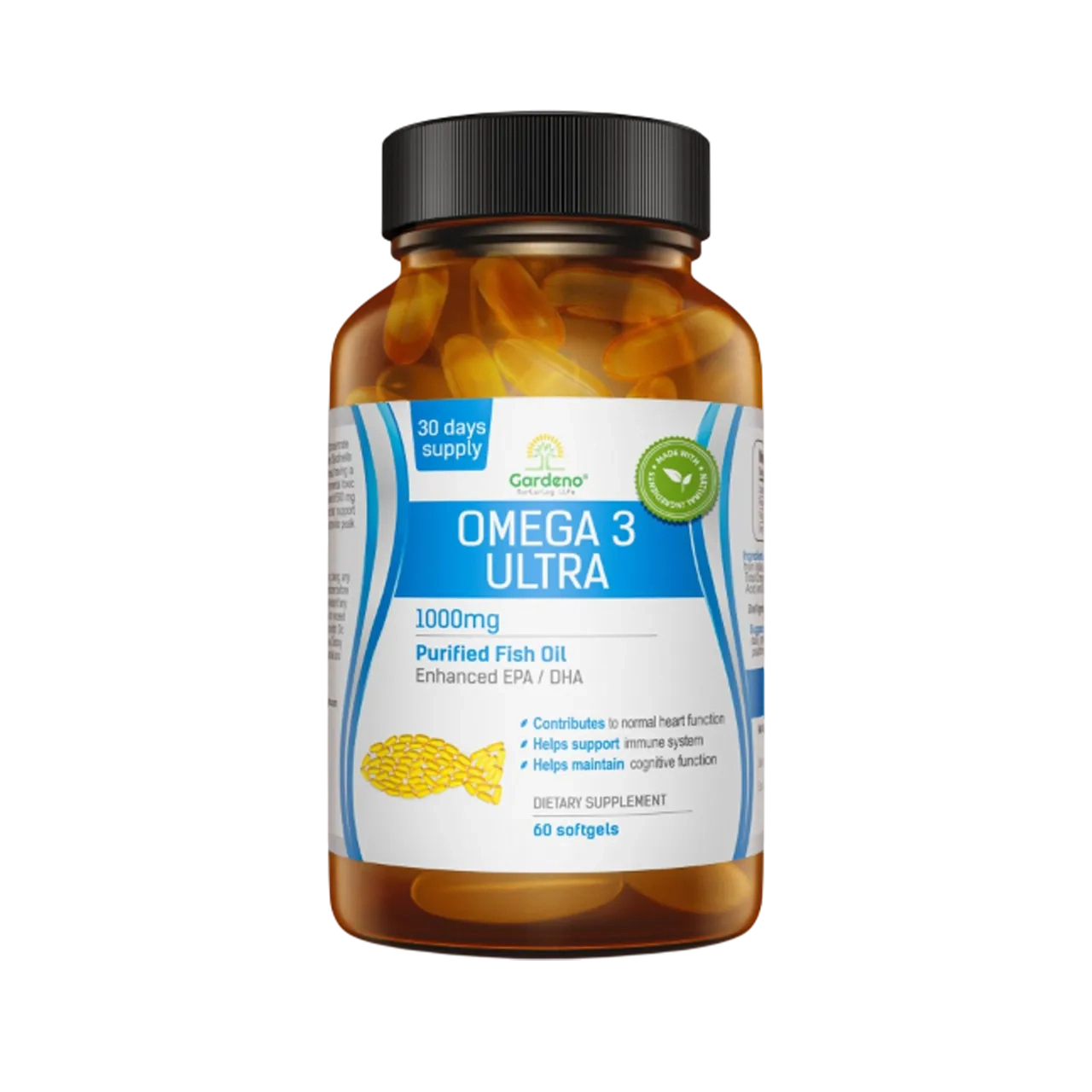 Gardeno Omega 3 Ultra 60 Softgels