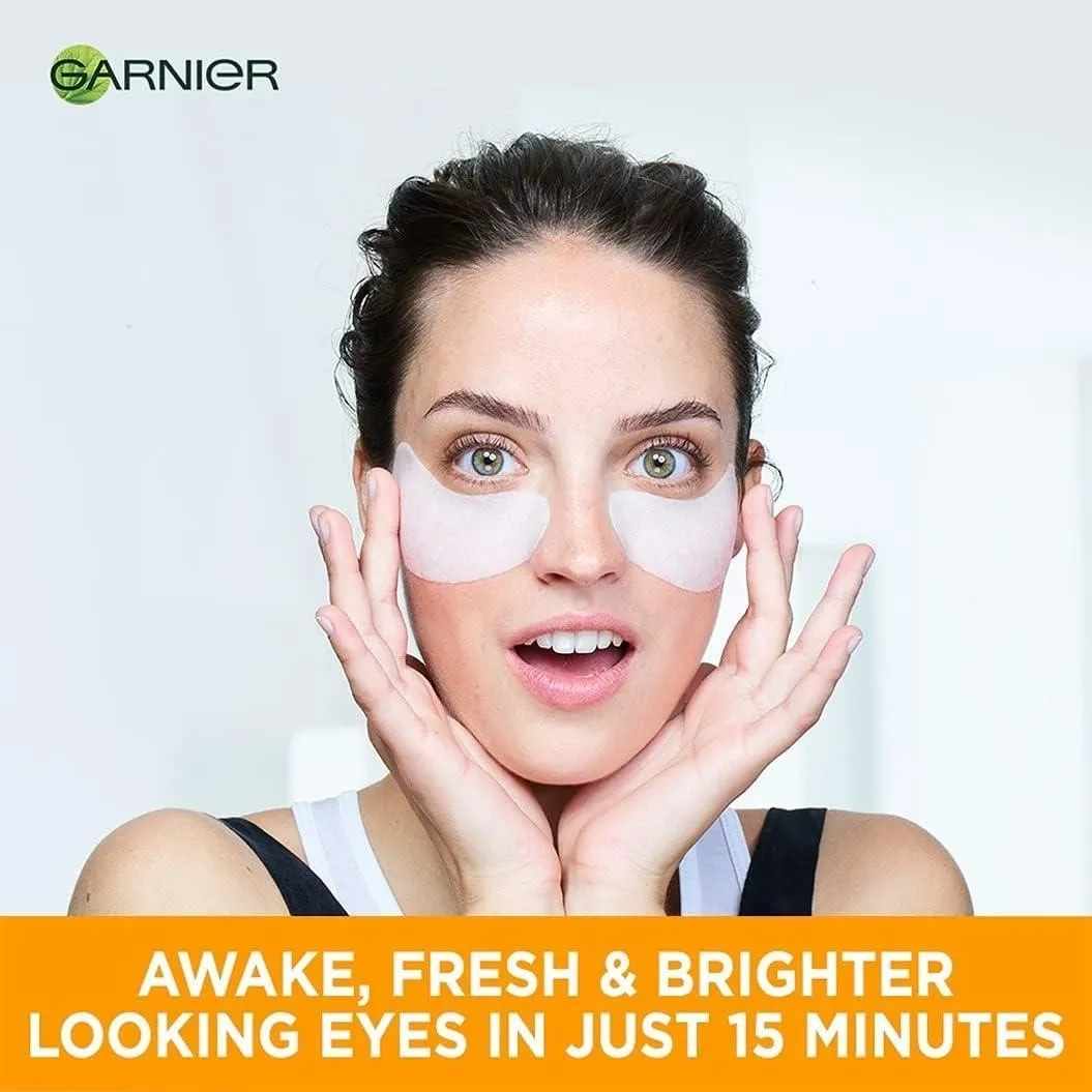 Garnier Hydra Bomb Eye Serum Mask, Orange, 6 G