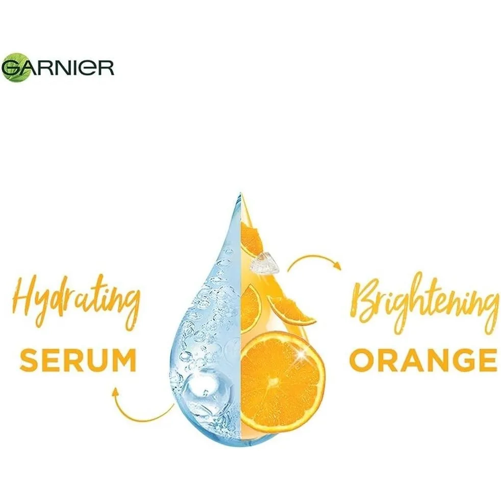 Garnier Hydra Bomb Eye Serum Mask, Orange, 6 G