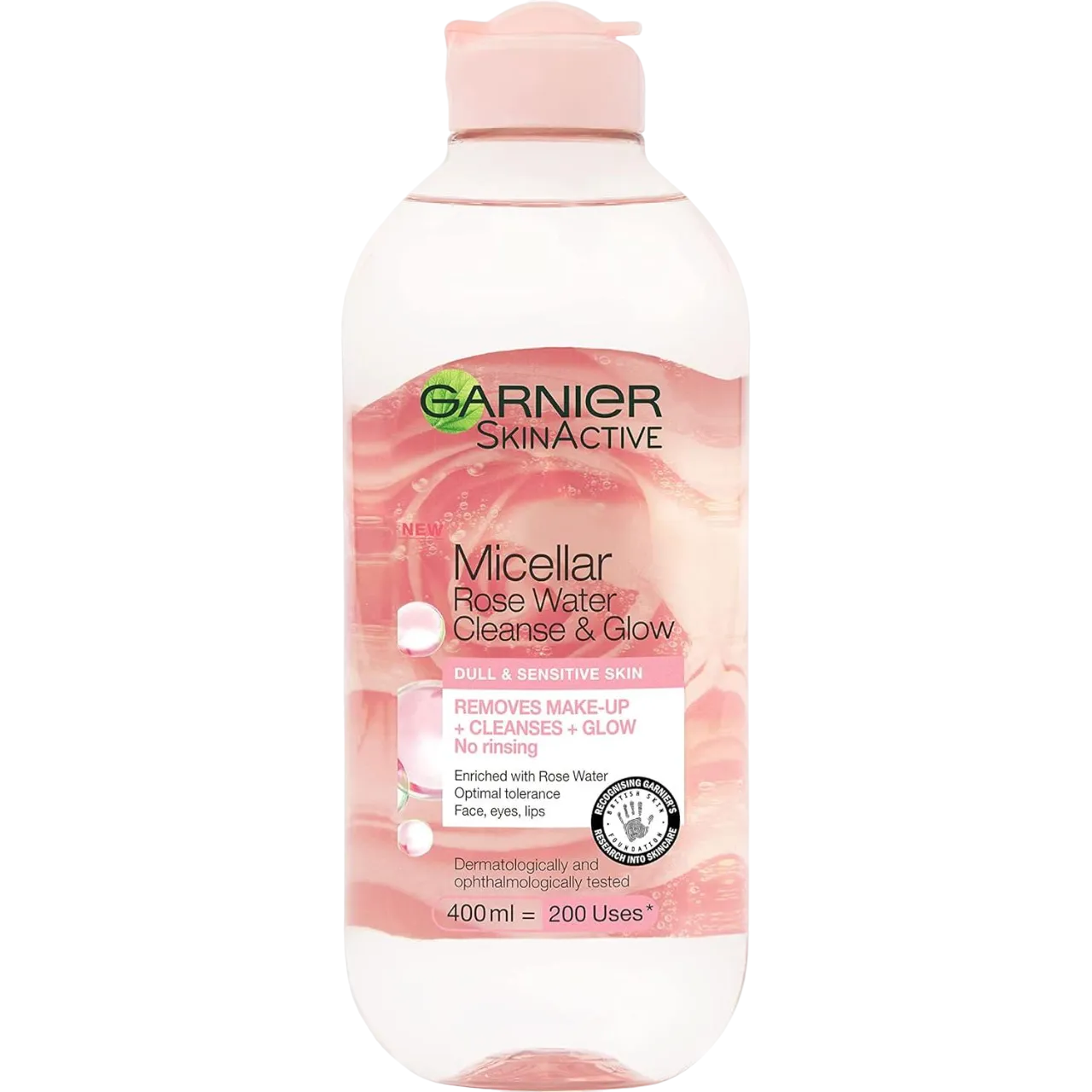 Garnier Skinactive Micellar Rose Water Cleanse & Glow 400Ml