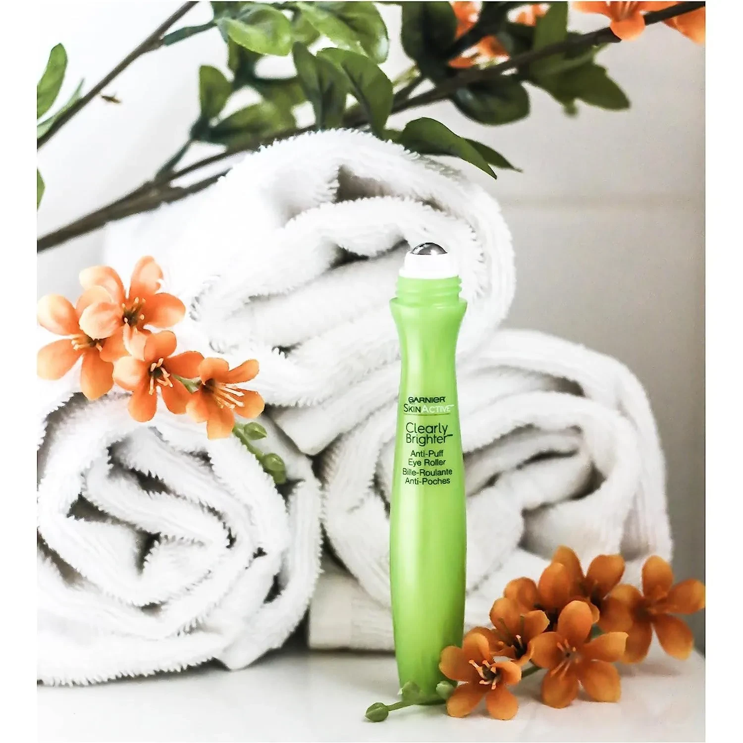 Garnier clearly Brighter Anti-Puff Eye Roller, 0.5 Oz