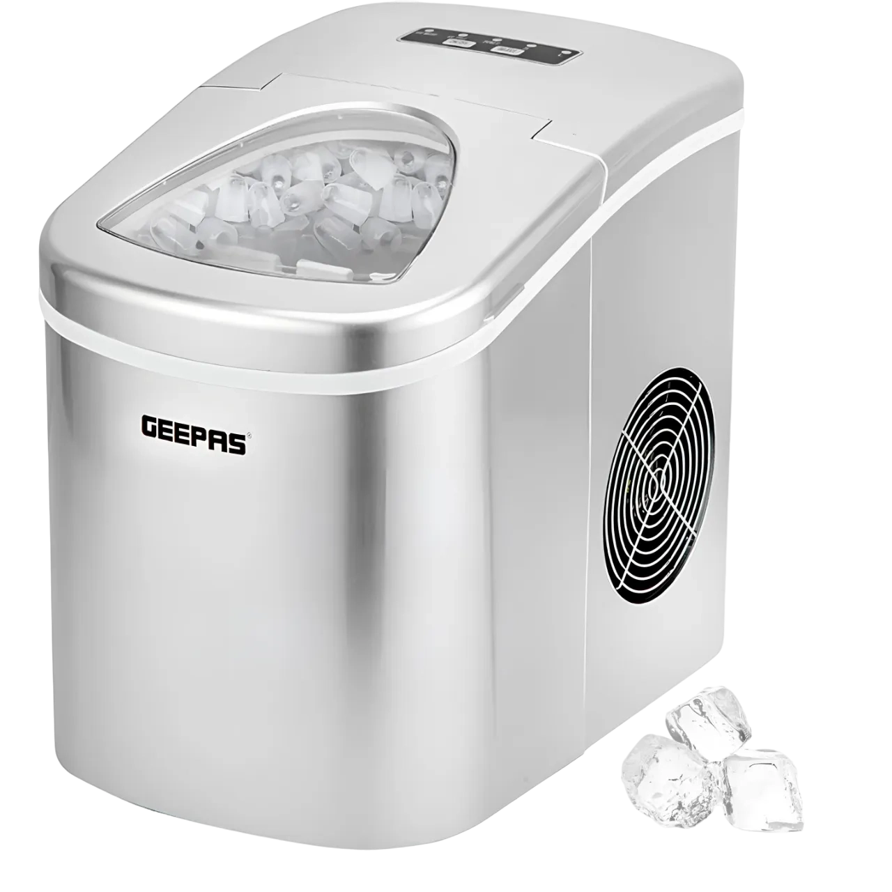 Geepas Portable Automatic Ice Maker 12Kg In 24hrs, GIM63015Uk