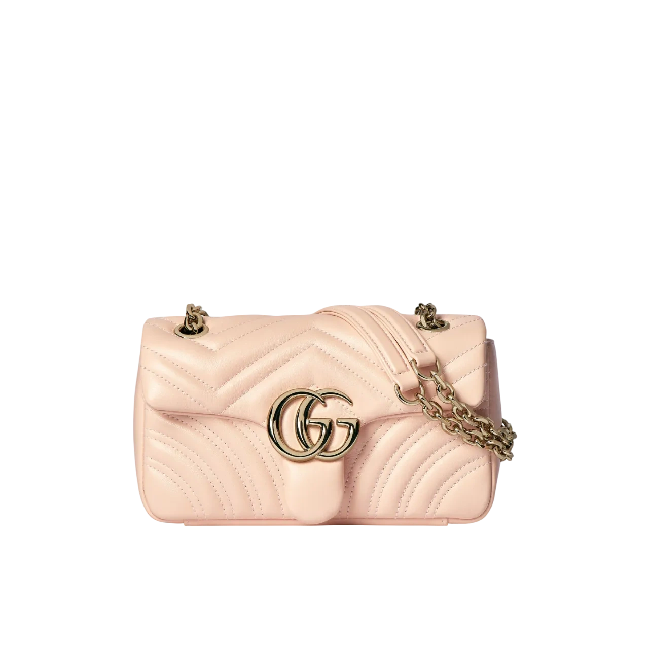 Gucci Gg Marmont Small Shoulder Bag Pink