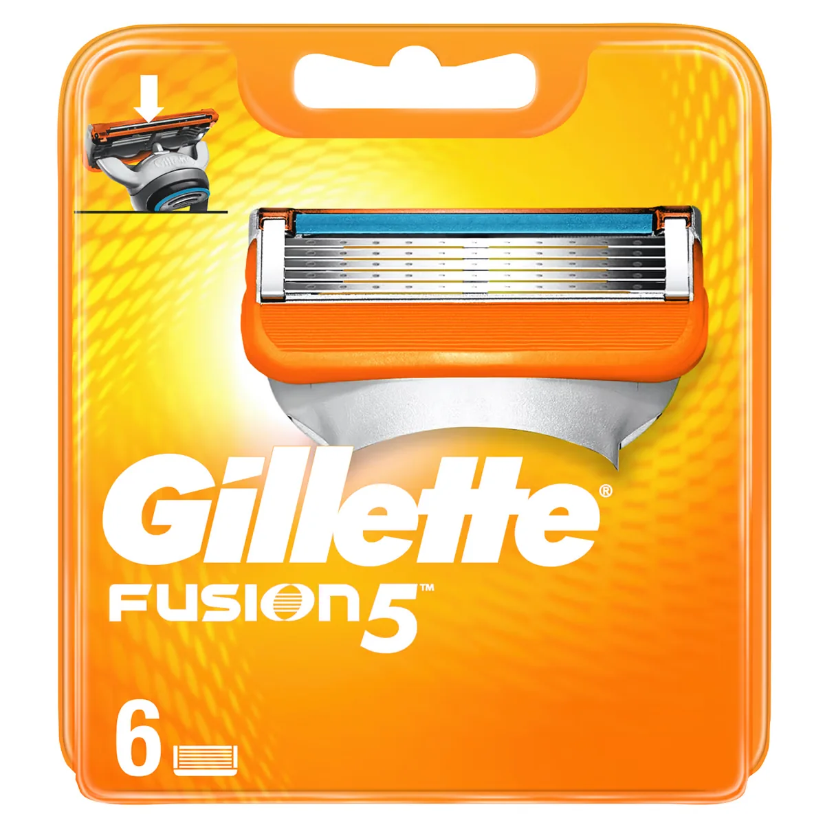 Gillette Fusion 5 Razor Blade Refills 6pcs