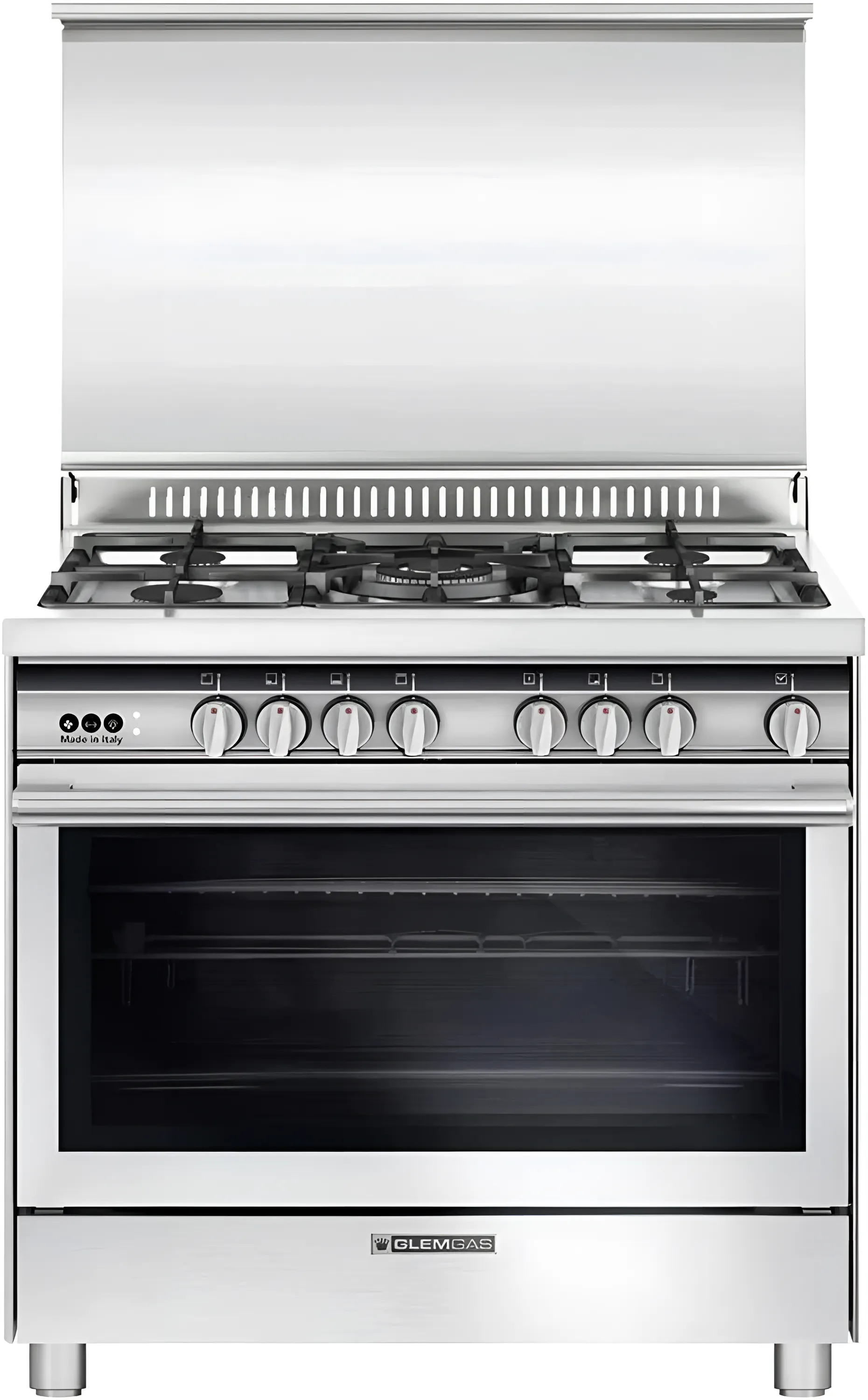 Glem Gas Free Standing Cooker ST 90x60 MF FS CI