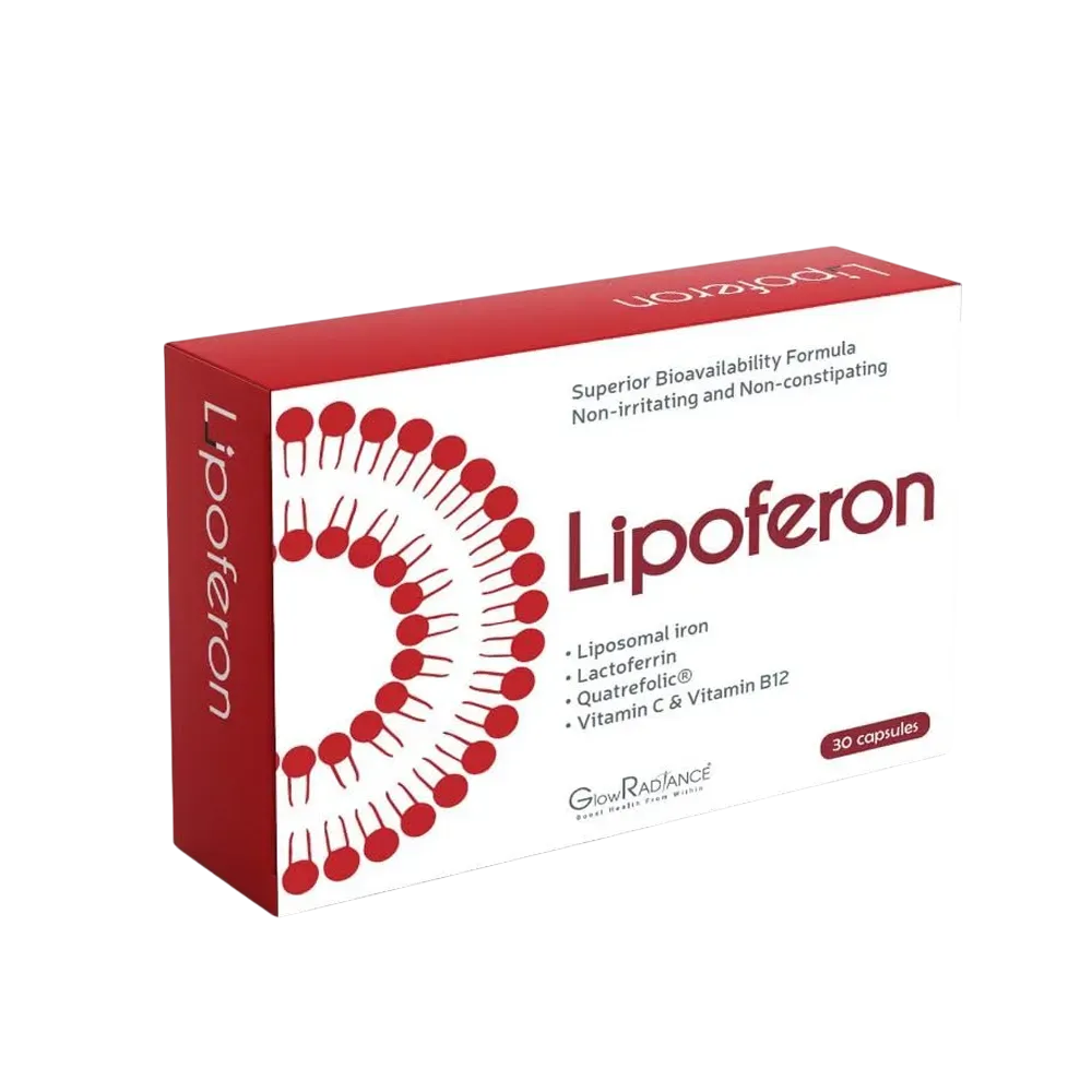 Glow Radiance Glowradiance Lipoferon Iron Supplement Capsules, Pack Of 30's