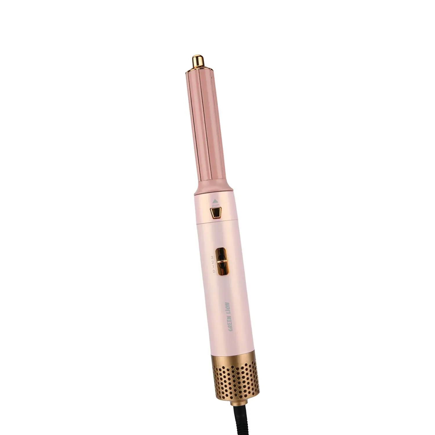 Green Lion 5-in-1 Professional Hair Styler 2 With 5 Air Nozzles, 28000rpm Motor Speed Pink Gnhrstlrstpk