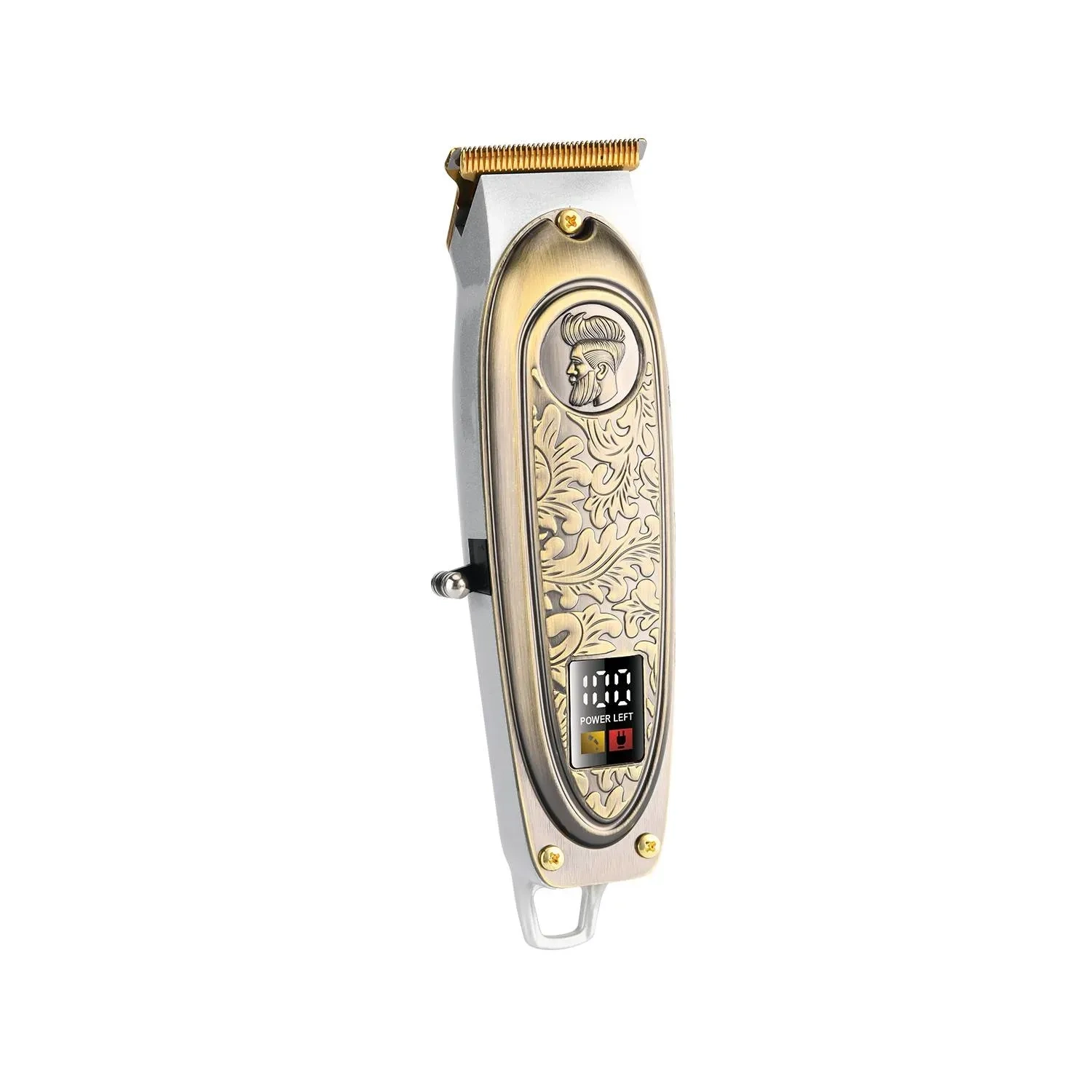 Green Lion Gentleman Hair Trimmer With 6500rpm Motor Speed Gold Gnnttrimgd