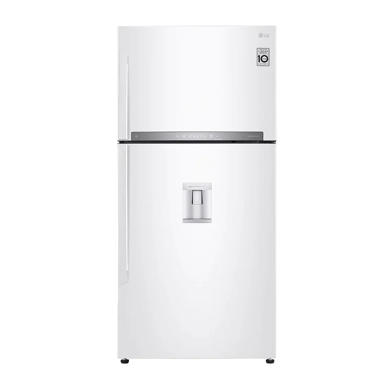LG GRF882HBHU 760 Liters Top Mount Refrigerator Double Door with Water Dispenser Inverter Compressor White- International Version