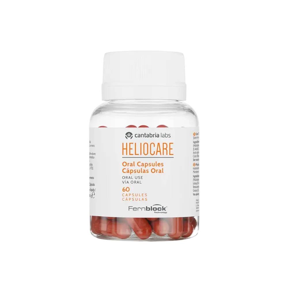Heliocare Oral Sunblock Capsules, Pack Of 60's