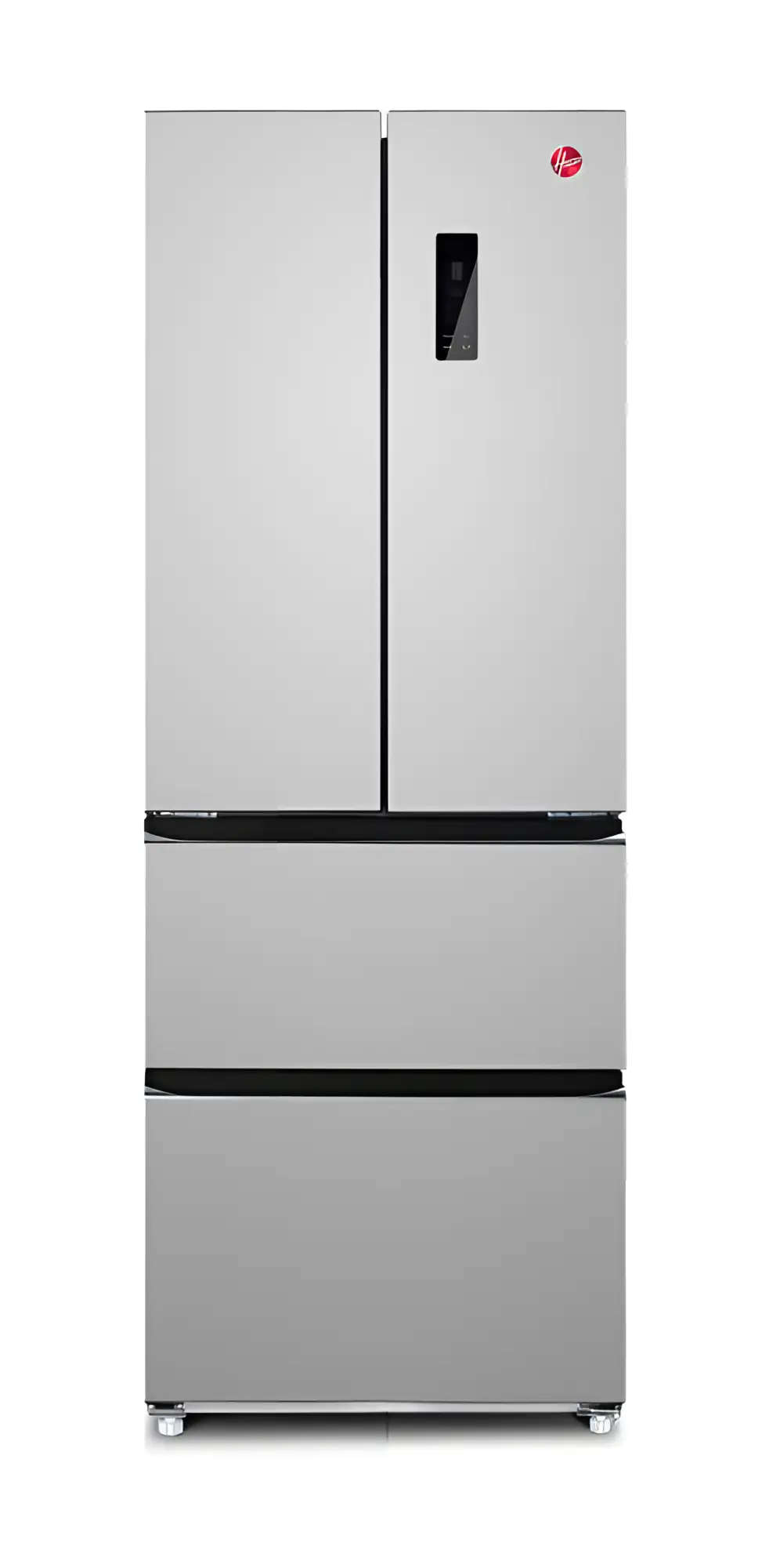 Hoover 438 Litre French Door Refrigerator, Inverter Inox Color_Hfd-M438-S