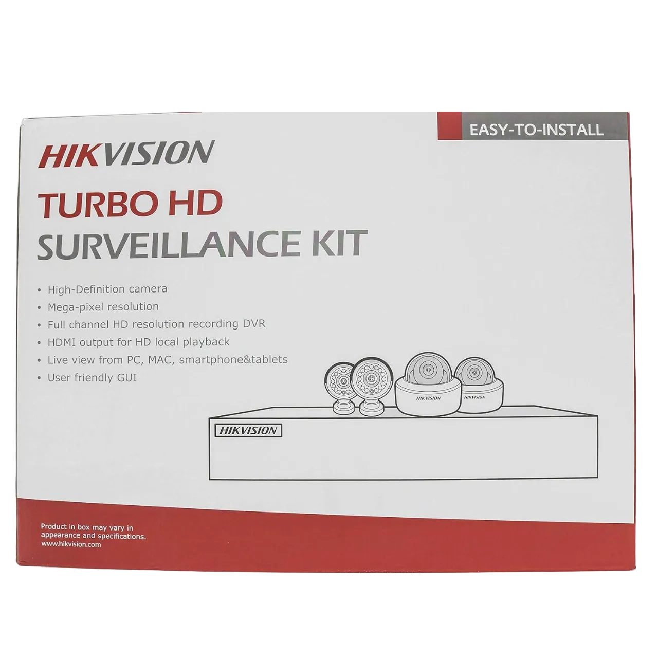 Hikvision Cctv Cameras & 4-Channel Dvr 1080P Full Hd