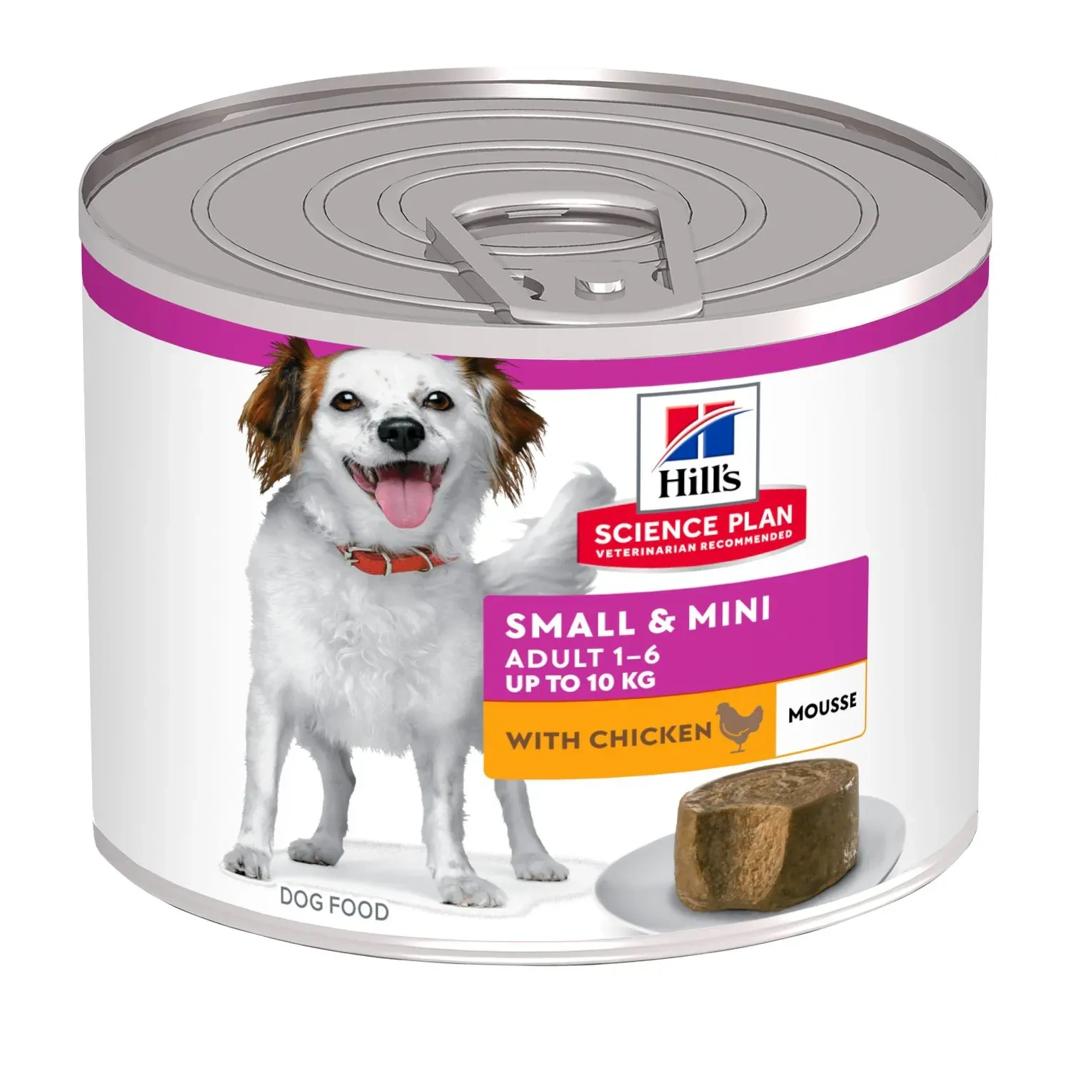 Hill's Science Plan Adult Small & Mini Mousse Wet Dog Food With Chicken 200g