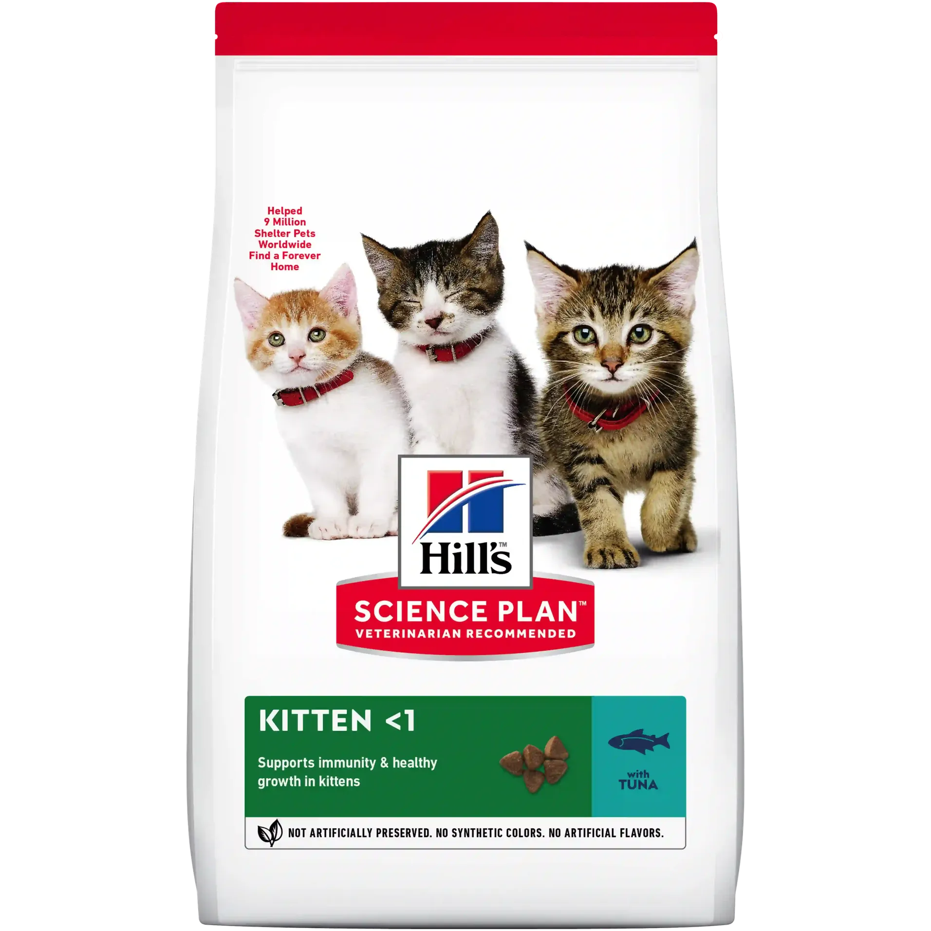 Hill's Science Plan Kitten With Tuna Dry Food 1.5kg