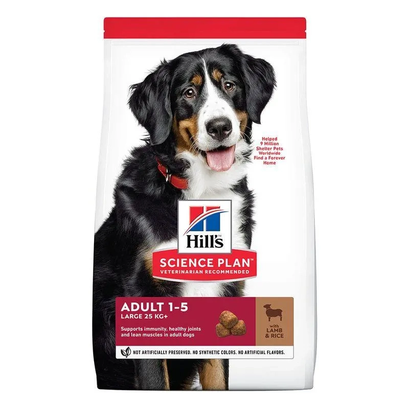 Hill's Science Plan Large Breed Adult With Lamb & Rice Dog Food Dry 14kg