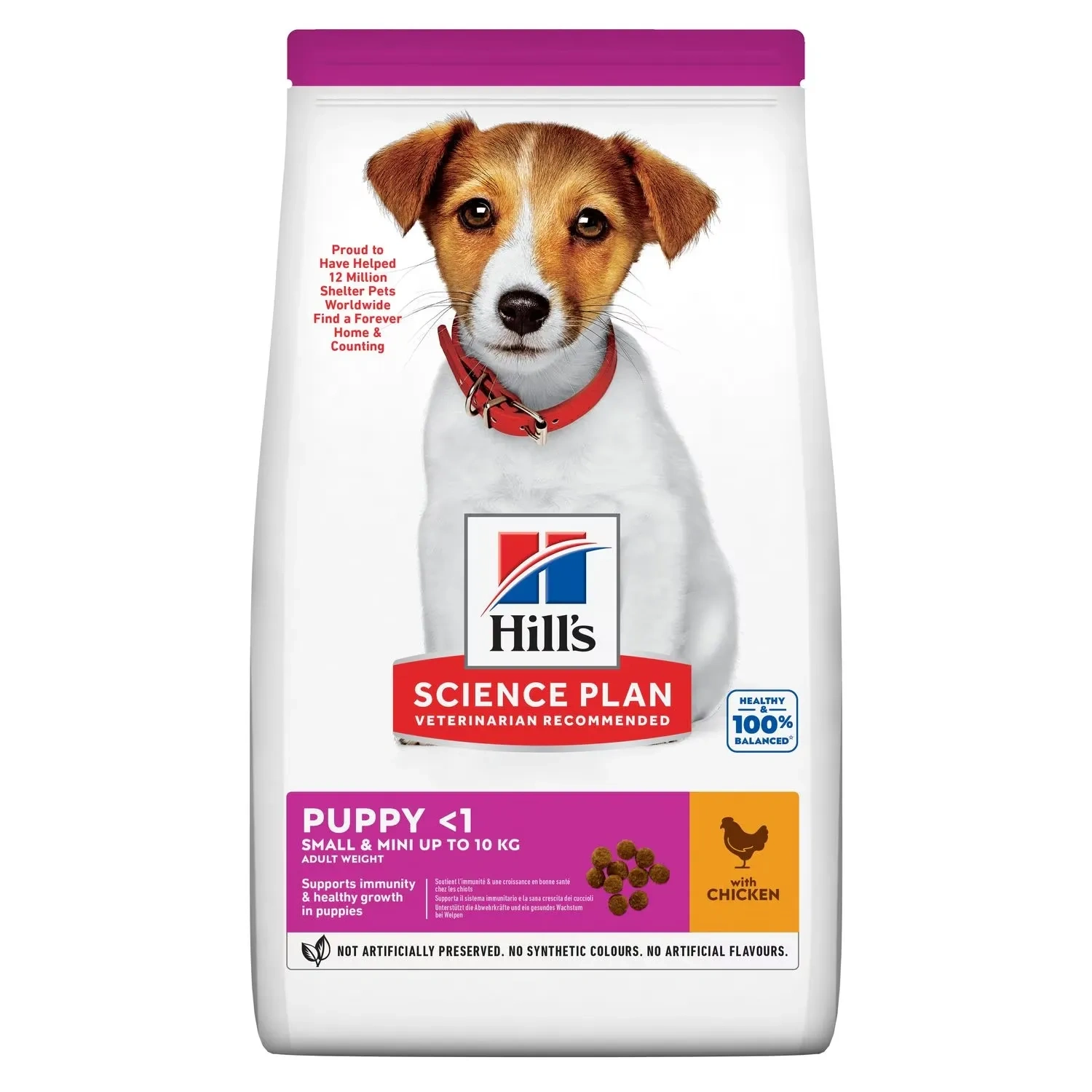 Hill's Science Plan Small & Mini Puppy Dry Dog Food With Chicken 6kg