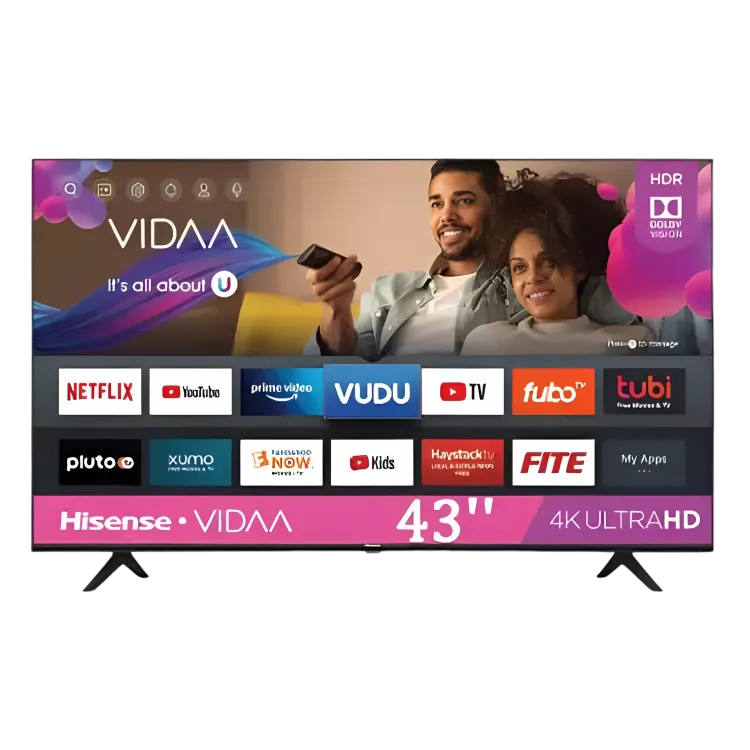 Hisense 43 inch 4K UHD Smart Television 43A61G 