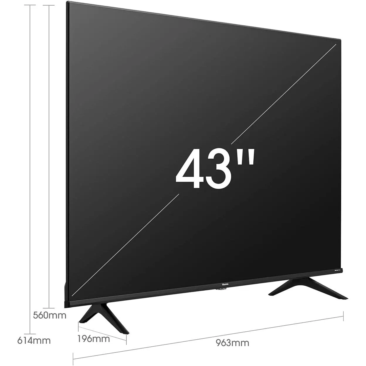 Hisense 43A62Ks 4K Uhd Smart Television 43Inch