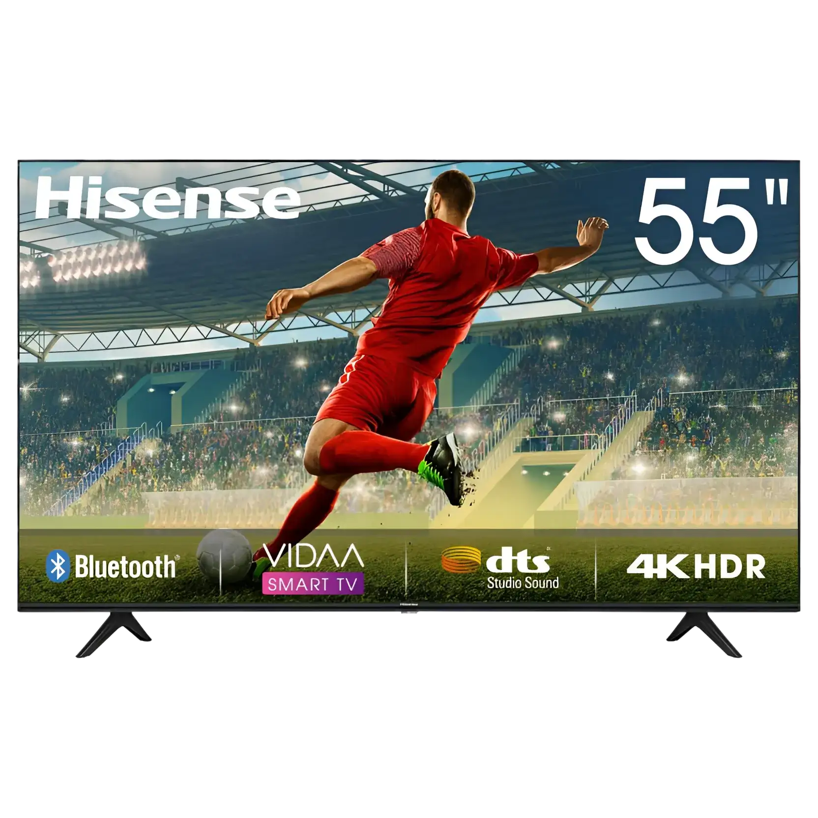 Hisense 55 Inch UHD 4K Led Smart TV With Youtube, Netflix, Shahid, 55A60H