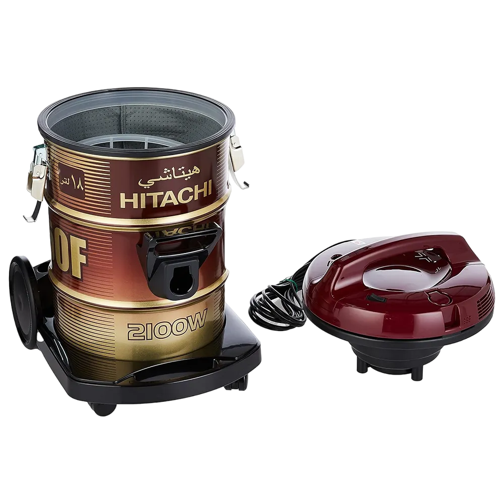 Hitachi Drum Vacuum Cleaner 2100 Watts 18L Cv950f24cbsw