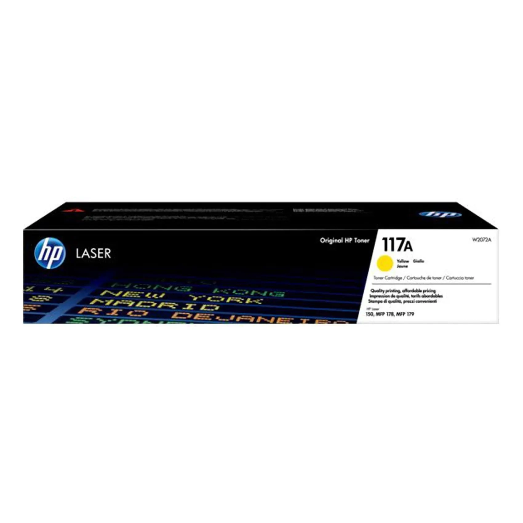 Hp 117a Original Laser Toner Cartridge W2072a Yellow