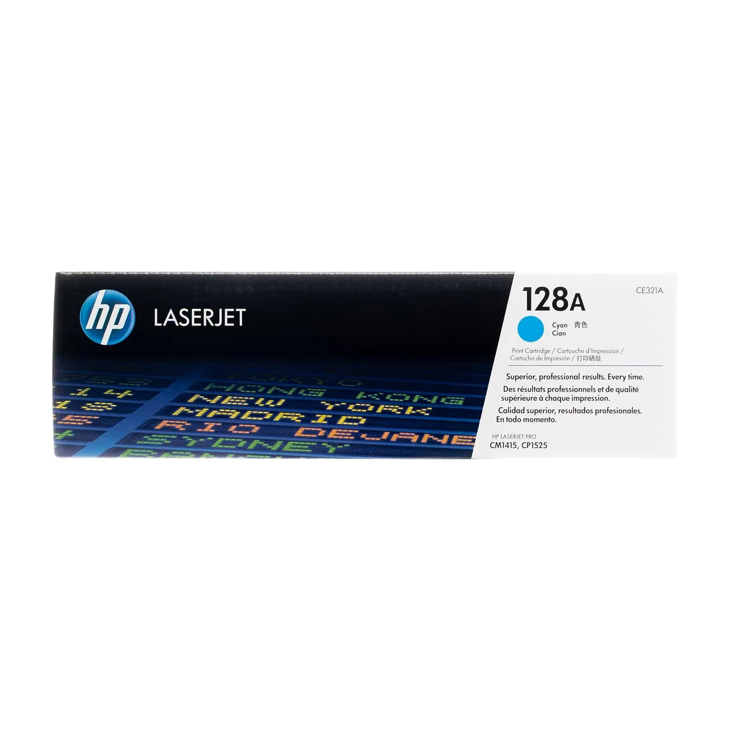 Hp 128a Original Laserjet Toner Cartridge Cyan